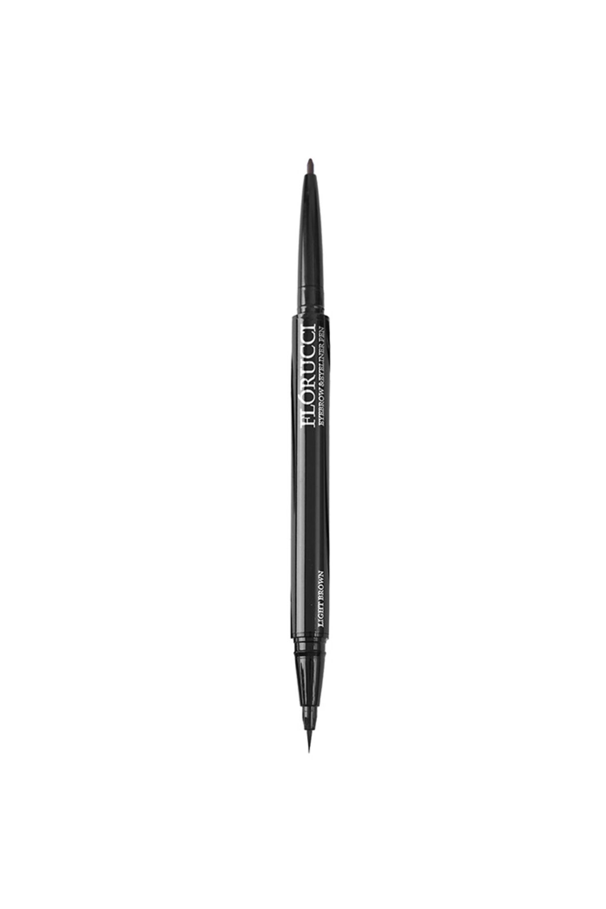 Generic-Florchi FC-004-2 Light Brown Eyebrow & Eyeliner 1