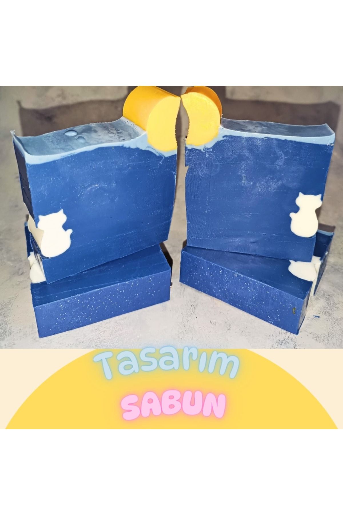 Home TASARIM SABUN (KEDİ AY) MANGO YAĞLI