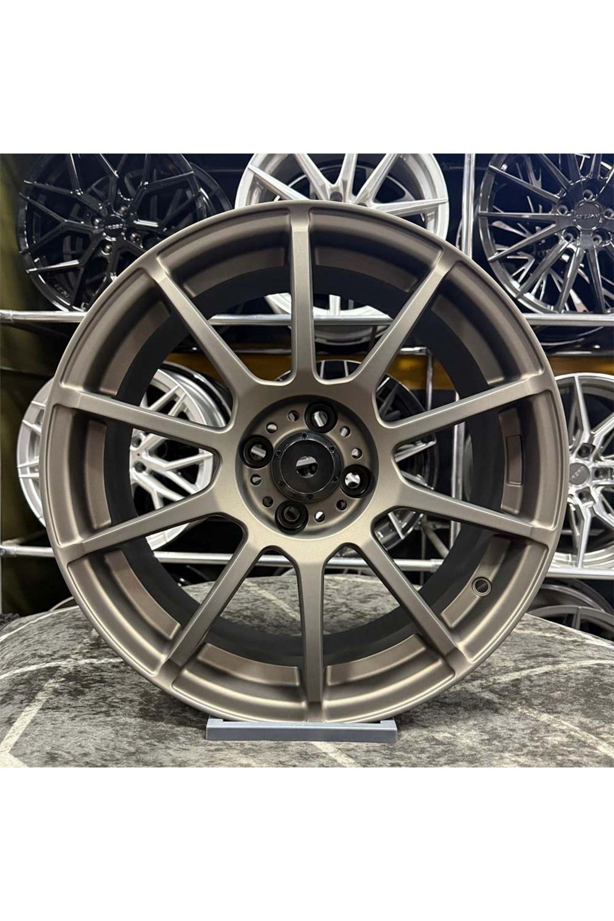 kormetal 17 inç 4x100 SPARCO CİVİC CLİO ACCENT GETZ UYUMLU Bronz Jant Modeli Renault Honda (4 ADET)