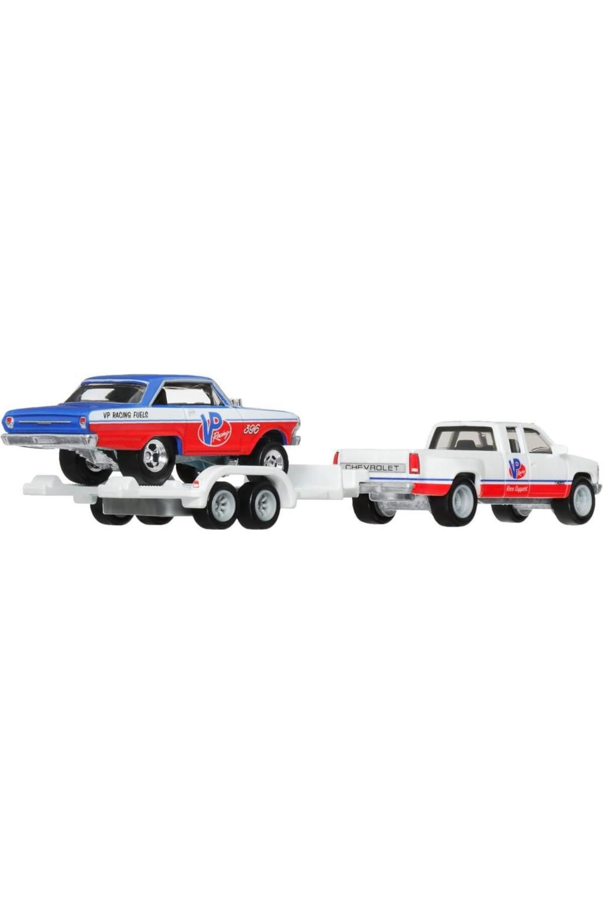 HOT WHEELS 63 Chevy Nova 88 Chevy Silverado 3500 Model Araba