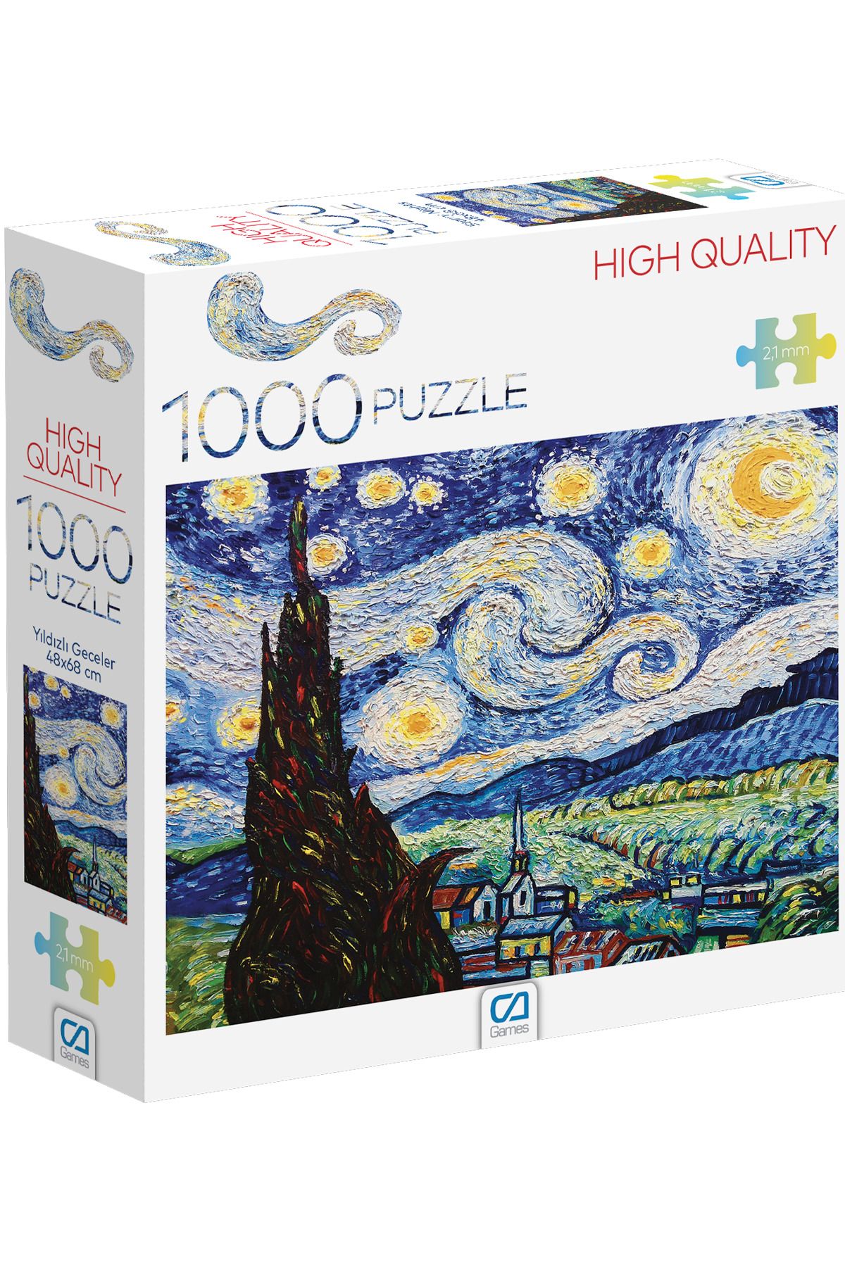 CA Games C&A Games Yıldızlı Gece 1000 Parça Puzzle