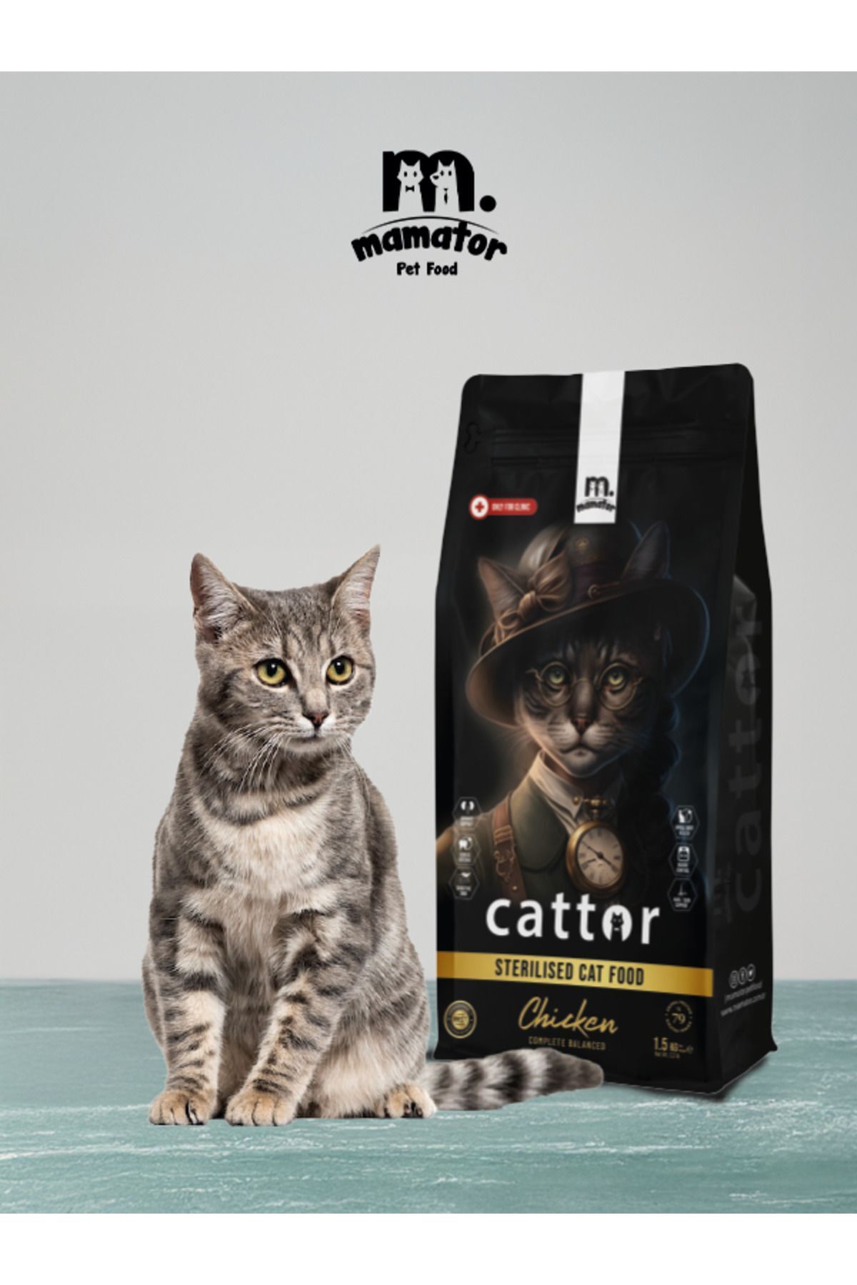 St Morritz Cattor Sterılısed Kısır Kedi Maması Hypoalerjenik 1.5 Kg Hypoallergenic