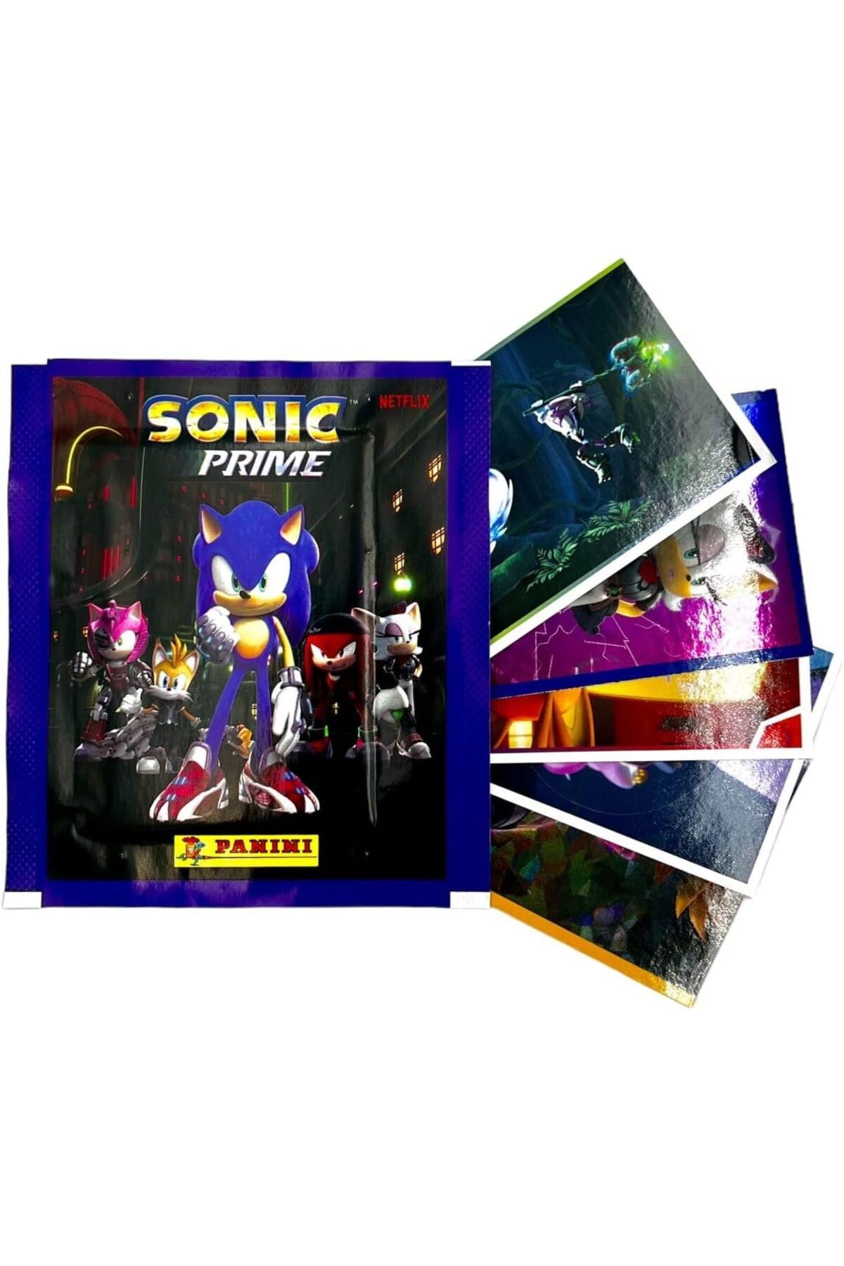 Panini-Sonic Prime Missing Stickers Set of 8 (40Pcs Stickers) 2
