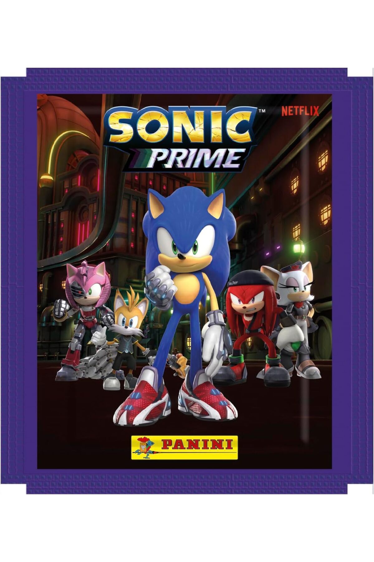 Panini-Sonic Prime Missing Stickers Set of 8 (40Pcs Stickers) 4