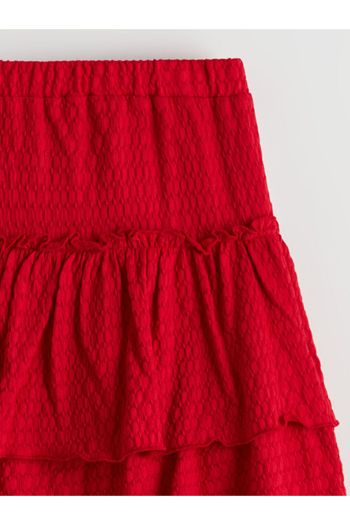 LC Waikiki-LCW Kids Elastic Waist Frilly Girl's Skirt 3