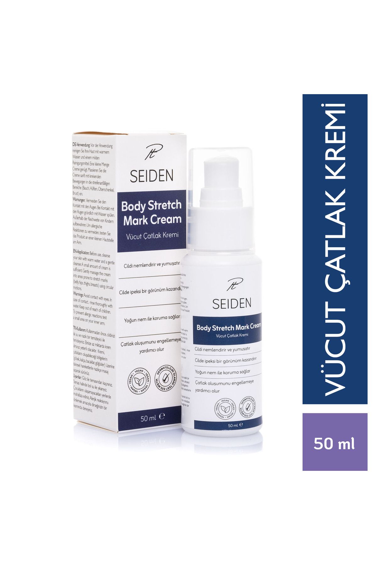 SEIDEN Anne Vücut Çatlak Kremi 50ml