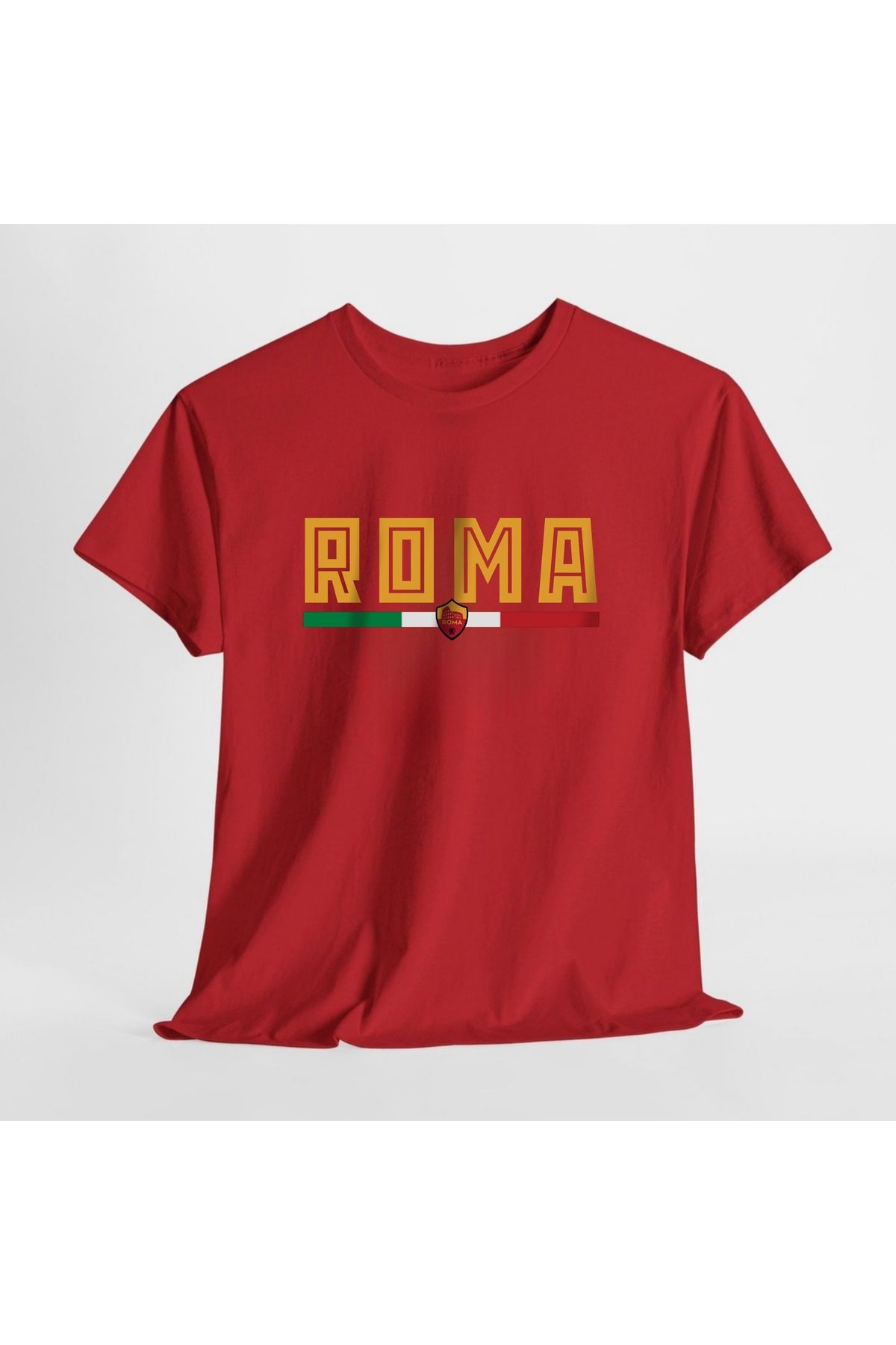 SARI Roma İtalya Temalı %100 Pamuk Tshirt