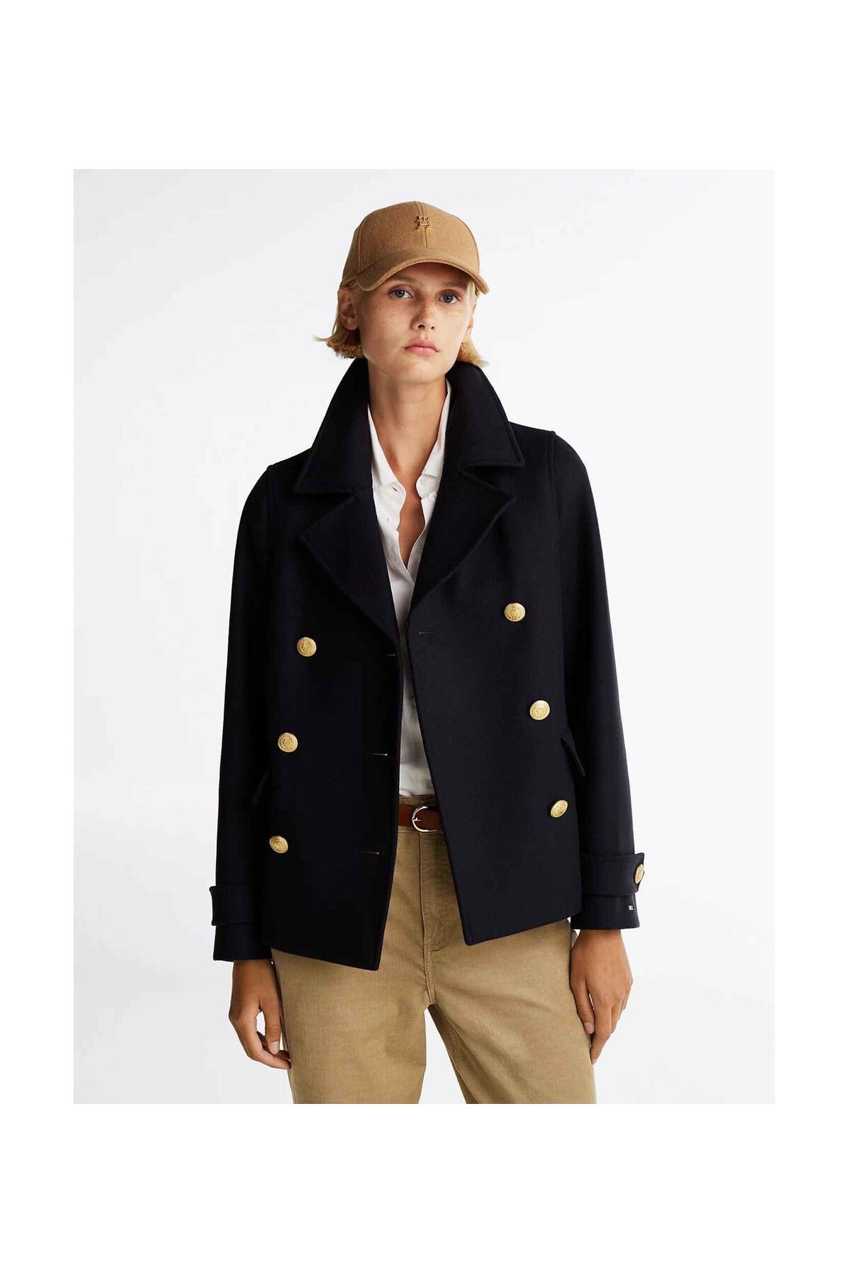 Tommy Hilfiger WOOL BLEND DB PEACOAT