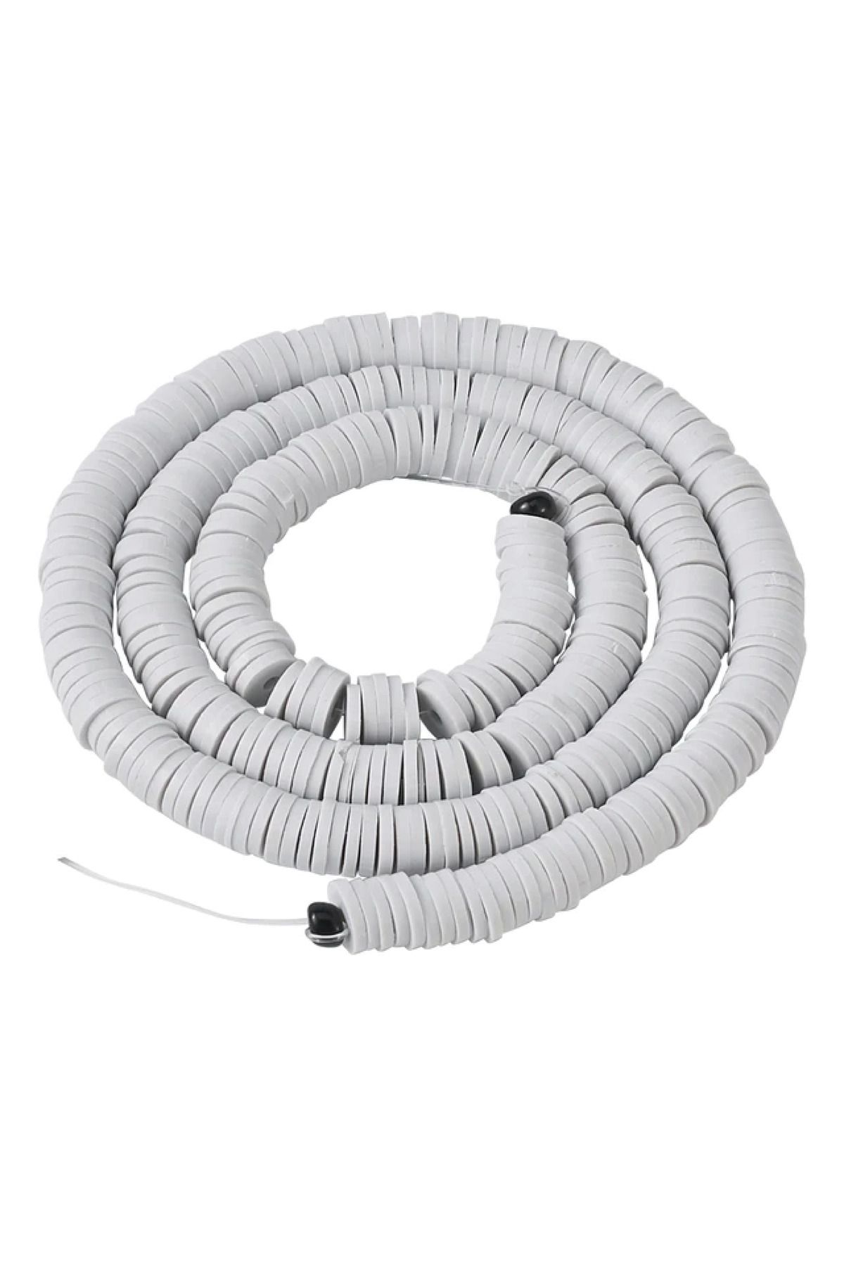 Caglar Accessories 4 Adet 6mm Renkli Polimer Kil Fimo Boncuk Dizisi,40cm Hamur Boncuk Fimo Dizi