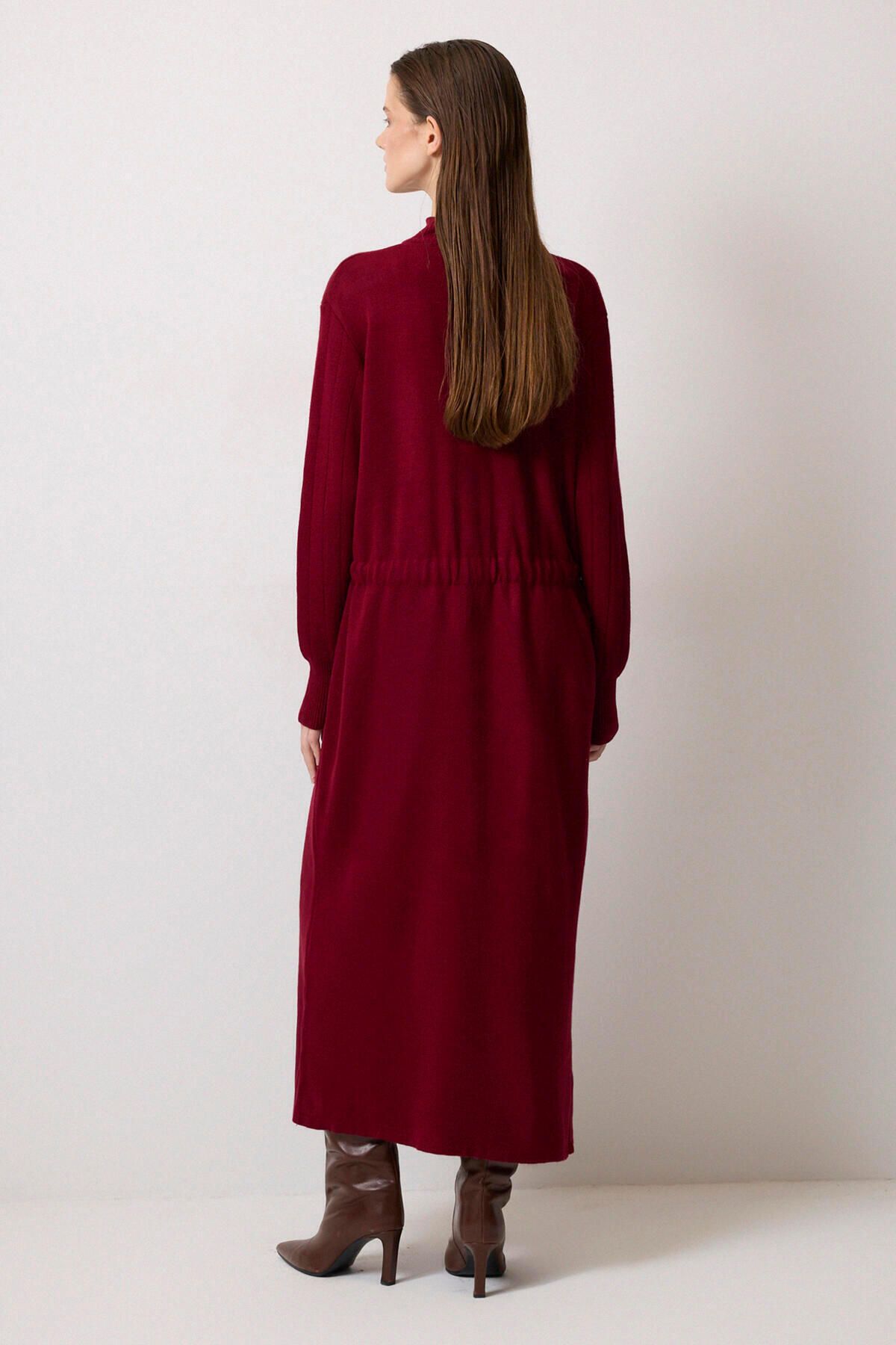 Touché Privé-Waist Belted Knitting Dress 4
