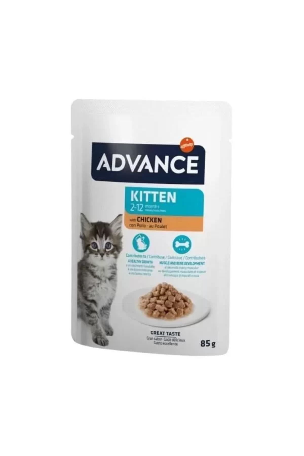 TREND Advance Tavuklu Pouch Konserve Yavru Kedi Maması 85 Gr