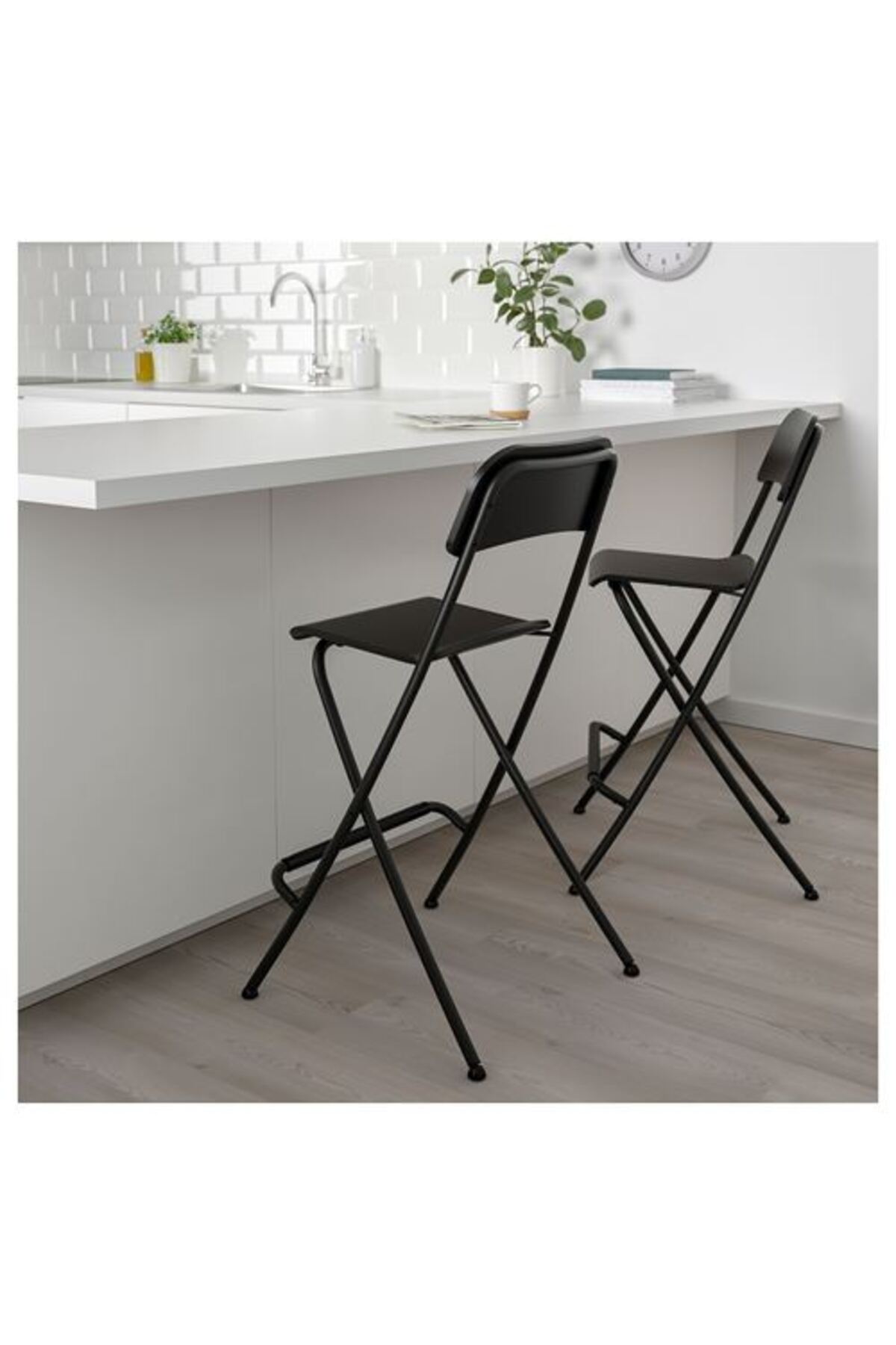 IKEA - FRANKLIN, bar sandalyesi, siyah, 63 cm - Fiyatı