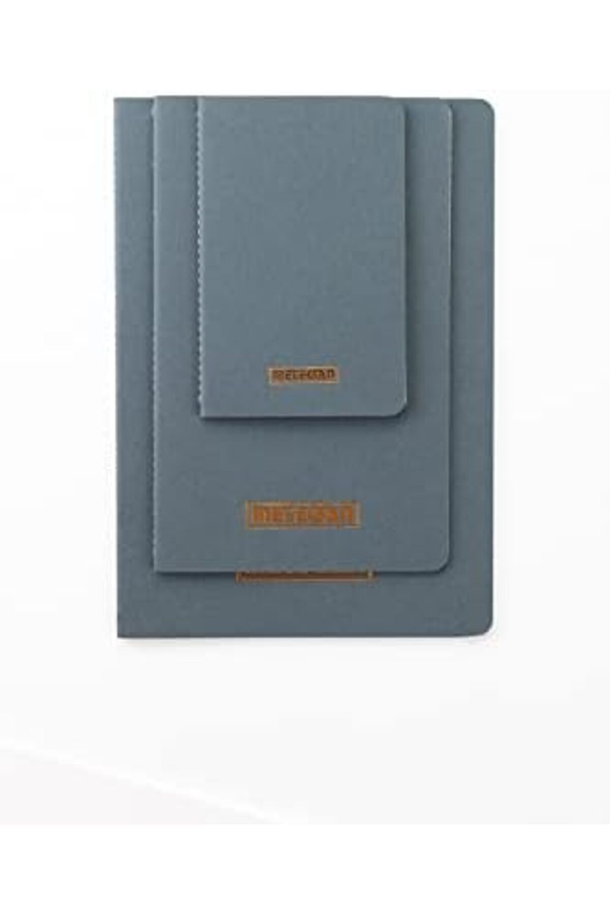 STOREMAX Erhnshp Koyu Gri Yaprak, Düz, Defter, 24 İplik Dikişli Karton Kapaklı 13x21 cm Notes Yeni rnbuys