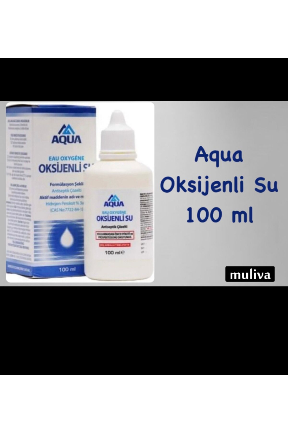 muliva # Aqua Oksijenli Su 100 ml