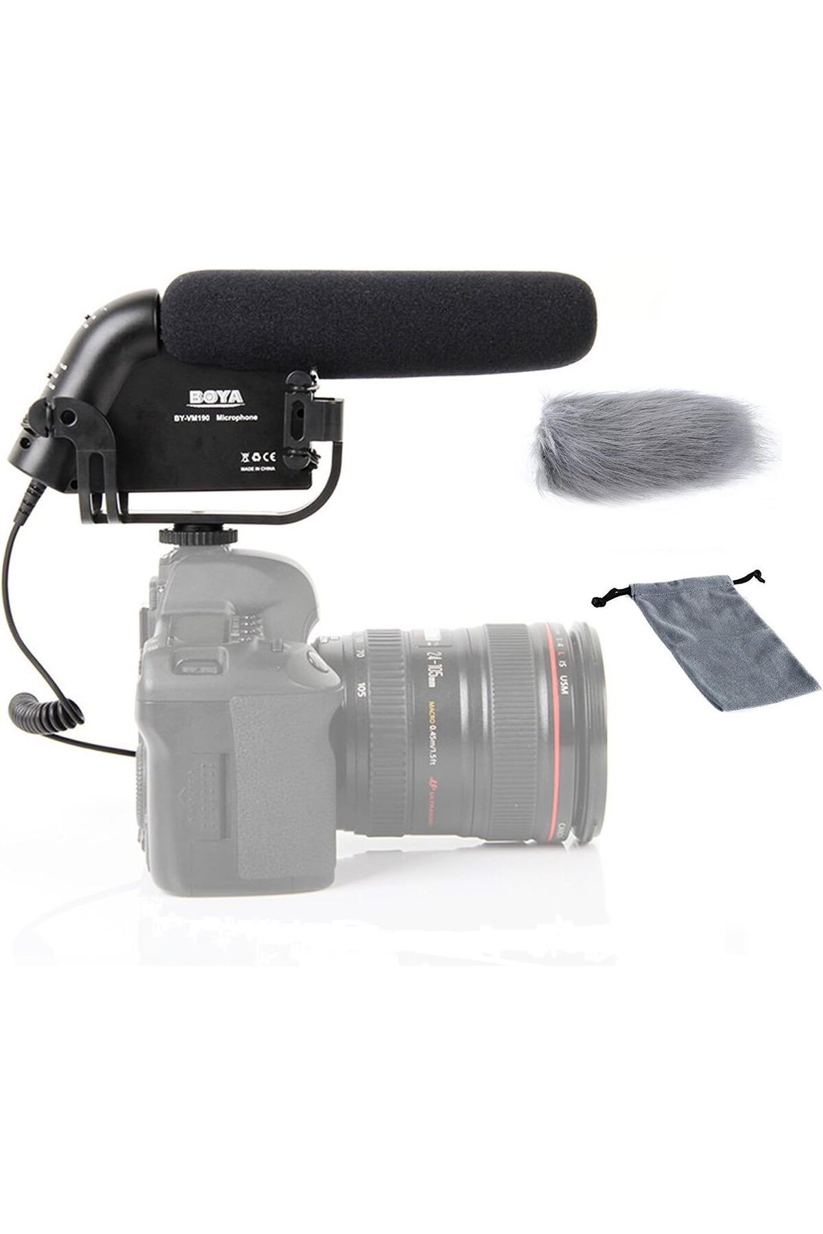 STOREMAX lbstorex by-VM190 mikrofon Reflexkamera için, siyah Newdsng 1116818