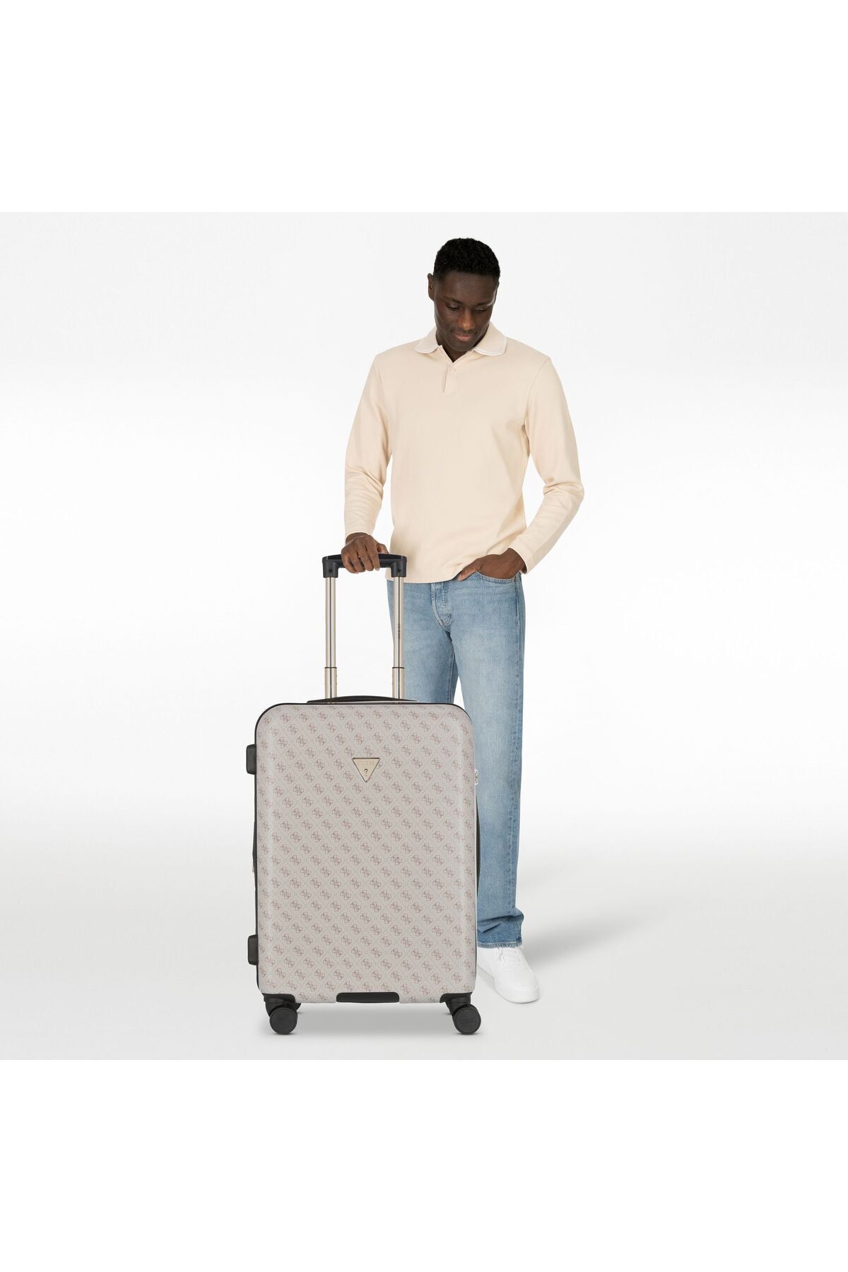 Guess-Jesco 4 Rollen Trolley 64 cm mit Dehnfalte 6