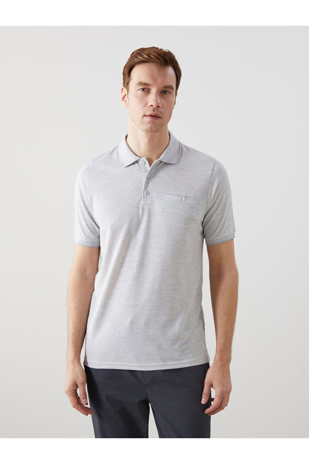 LC Waikiki Yeni Sezon Polo Yaka Kisa Kollu Erkek Tisort - S5FB79Z8