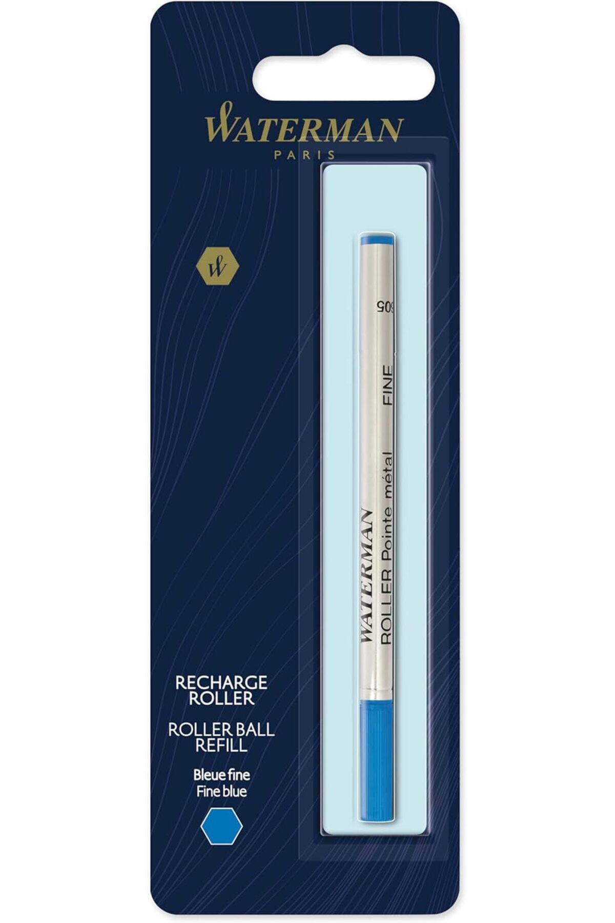 STOREMAX lbstorex Roller Kalem Refill, Tekli Blister, Fine (F) Uç, Mavi - 1964018 Newdsng 1116818