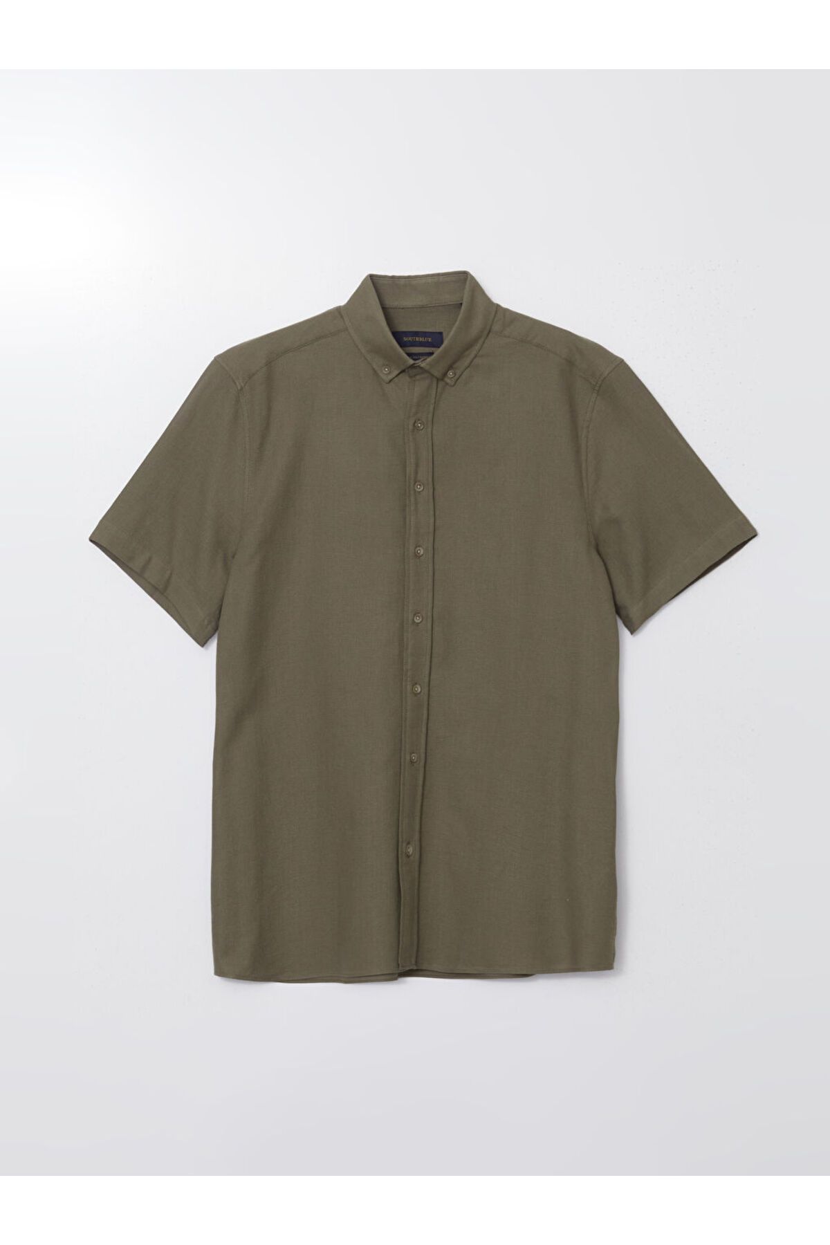 LC Waikiki Yeni Sezon Regular Fit Kisa Kollu Gabardin Erkek Gomlek - S5G178Z8