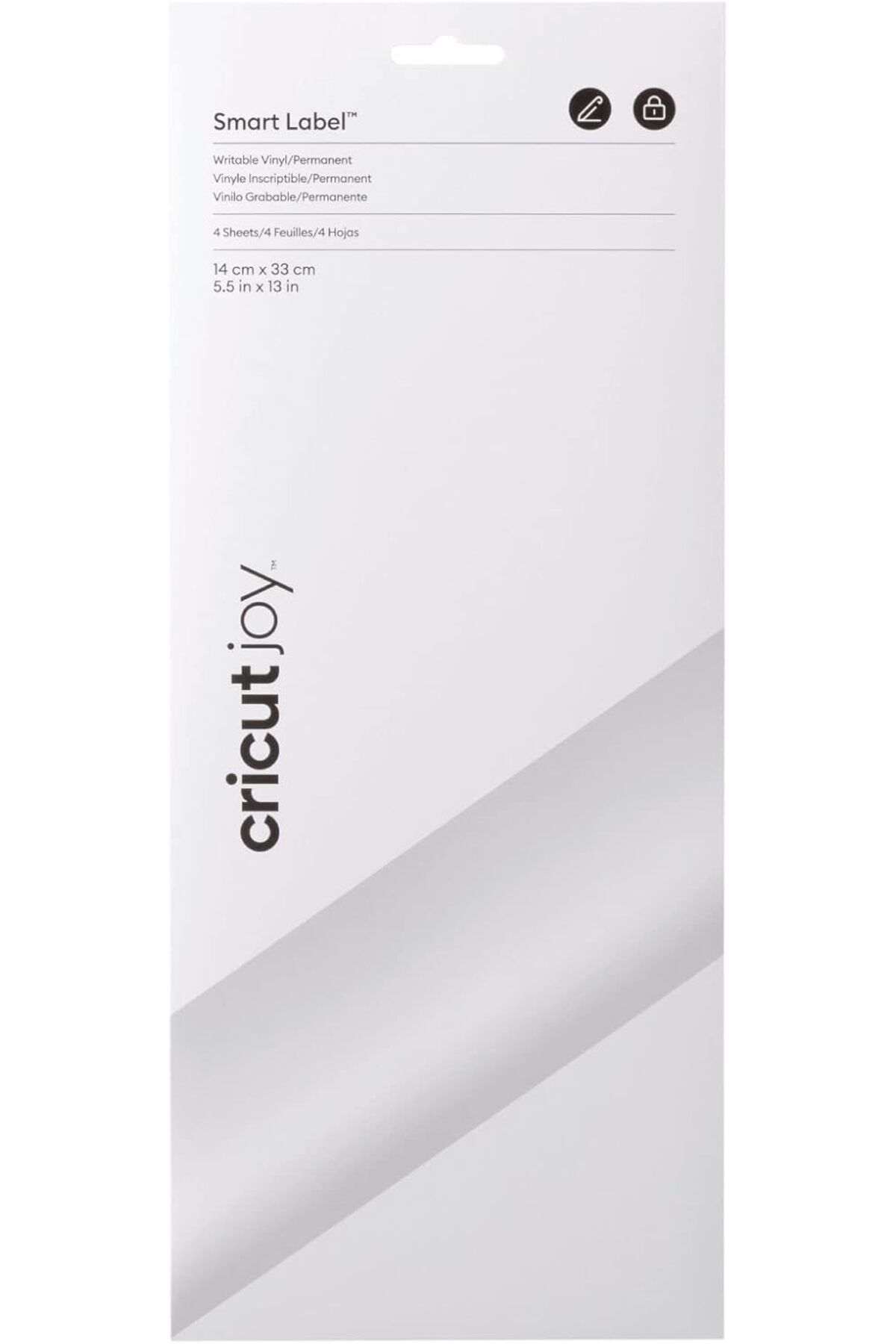 STOREMAX jvnnastore 2010000 JOY SMART VİNİL KALICI YAZILABİLİR BEYAZ 14X33CM 4LÜ trendyfr 646268