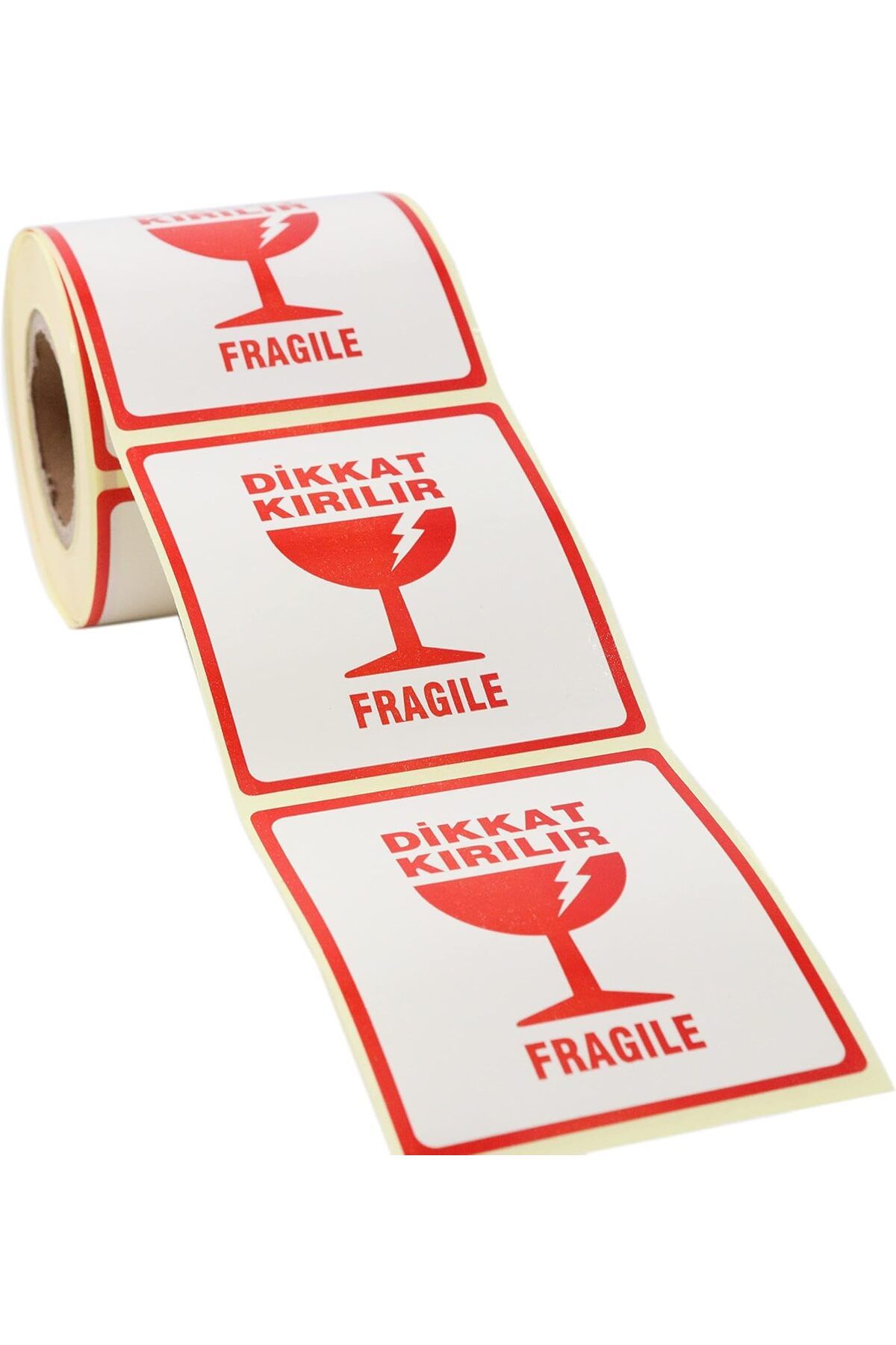 STOREMAX-Muartshop Labels , Ready to Go Get It Fast Breakable Label, Fragile Label 70mm X 80mm 250 in a Roll 1