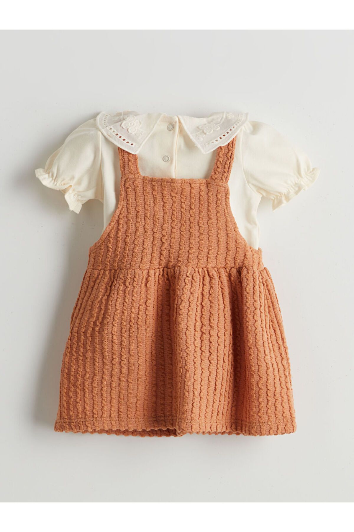 LC Waikiki-Lcw Kids bestickte Baby-Mädchenbluse und Kleid im 2er-Pack 2