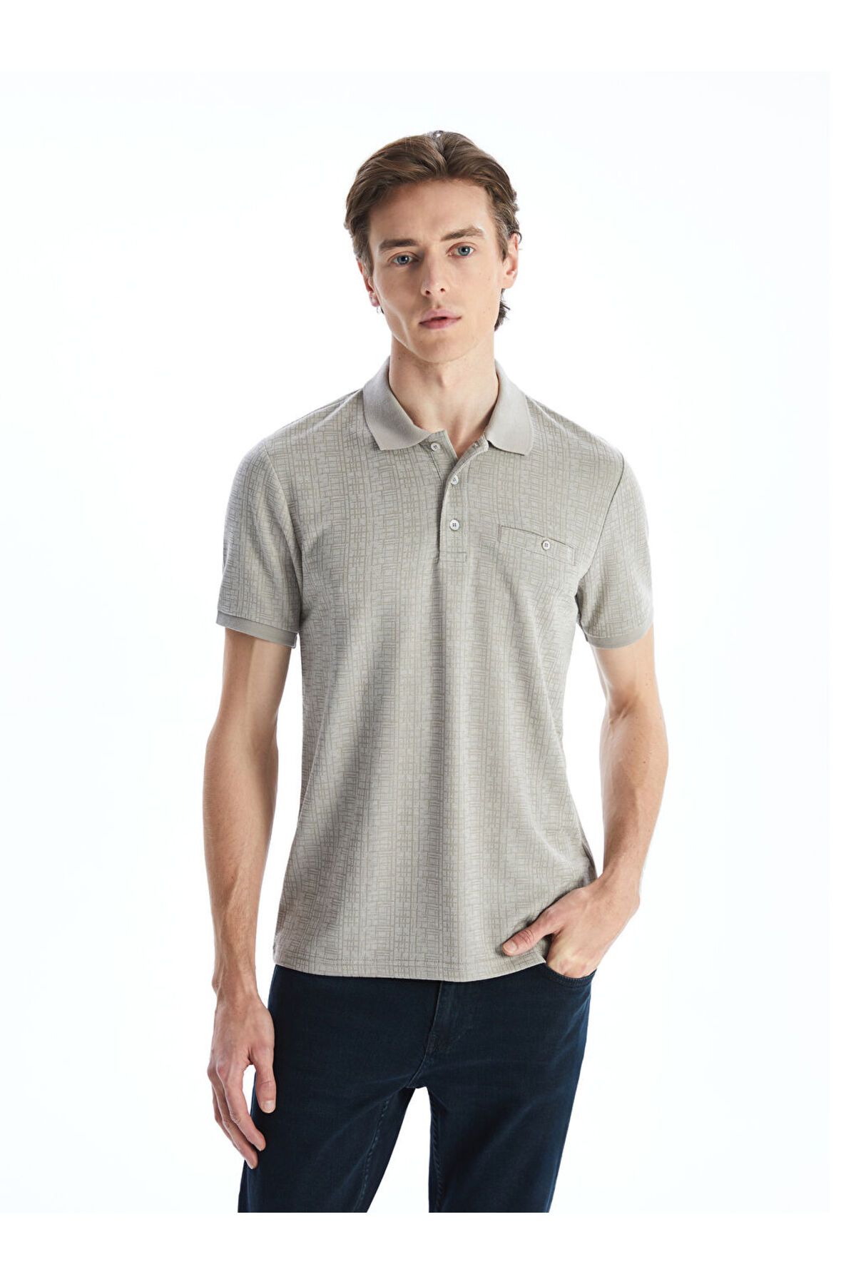 LC Waikiki Yeni Sezon Polo Yaka Kisa Kollu Erkek Tisort - S5FF60Z8