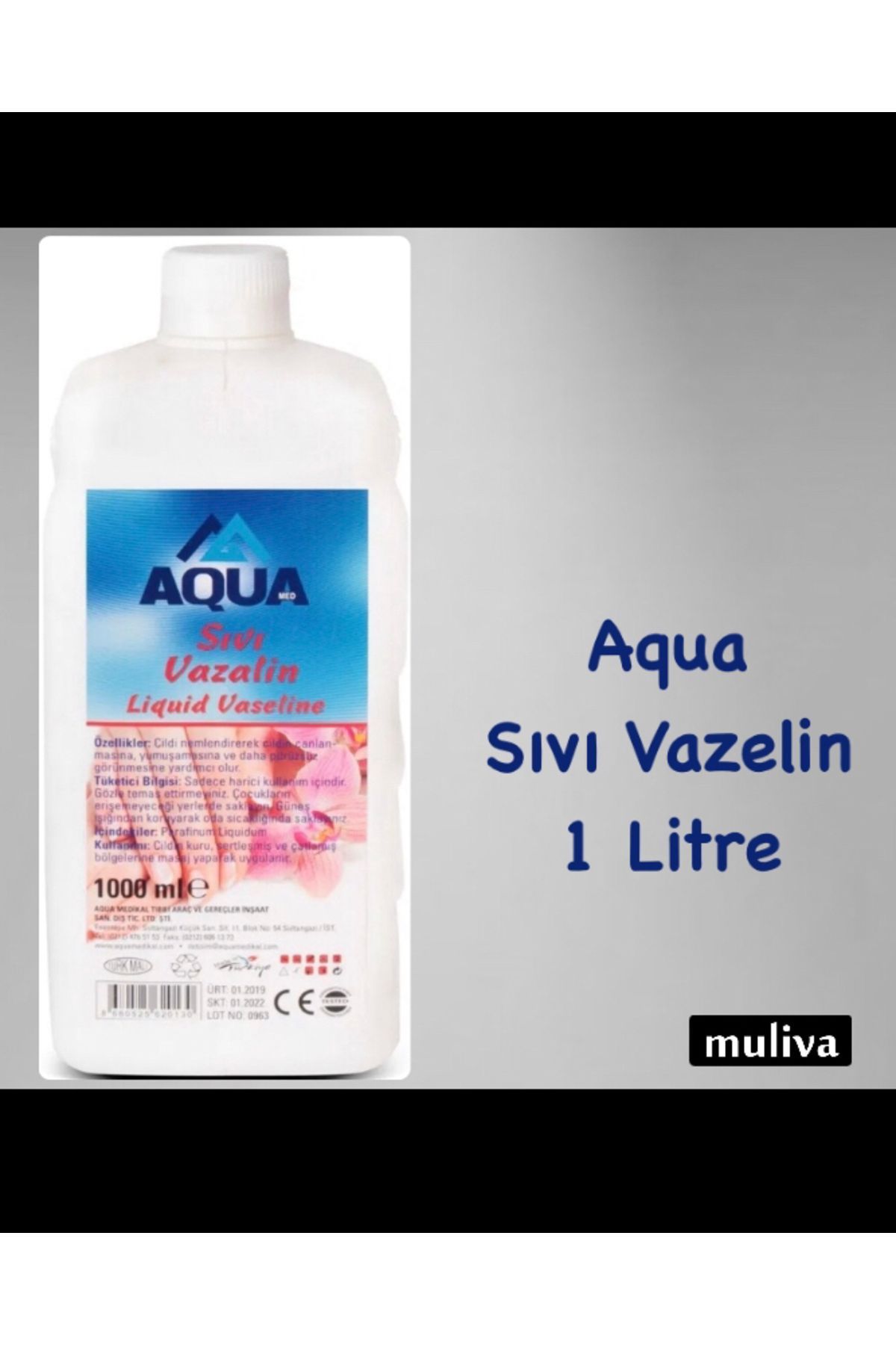 muliva # aqua Sıvı Vazelin 1 Litre