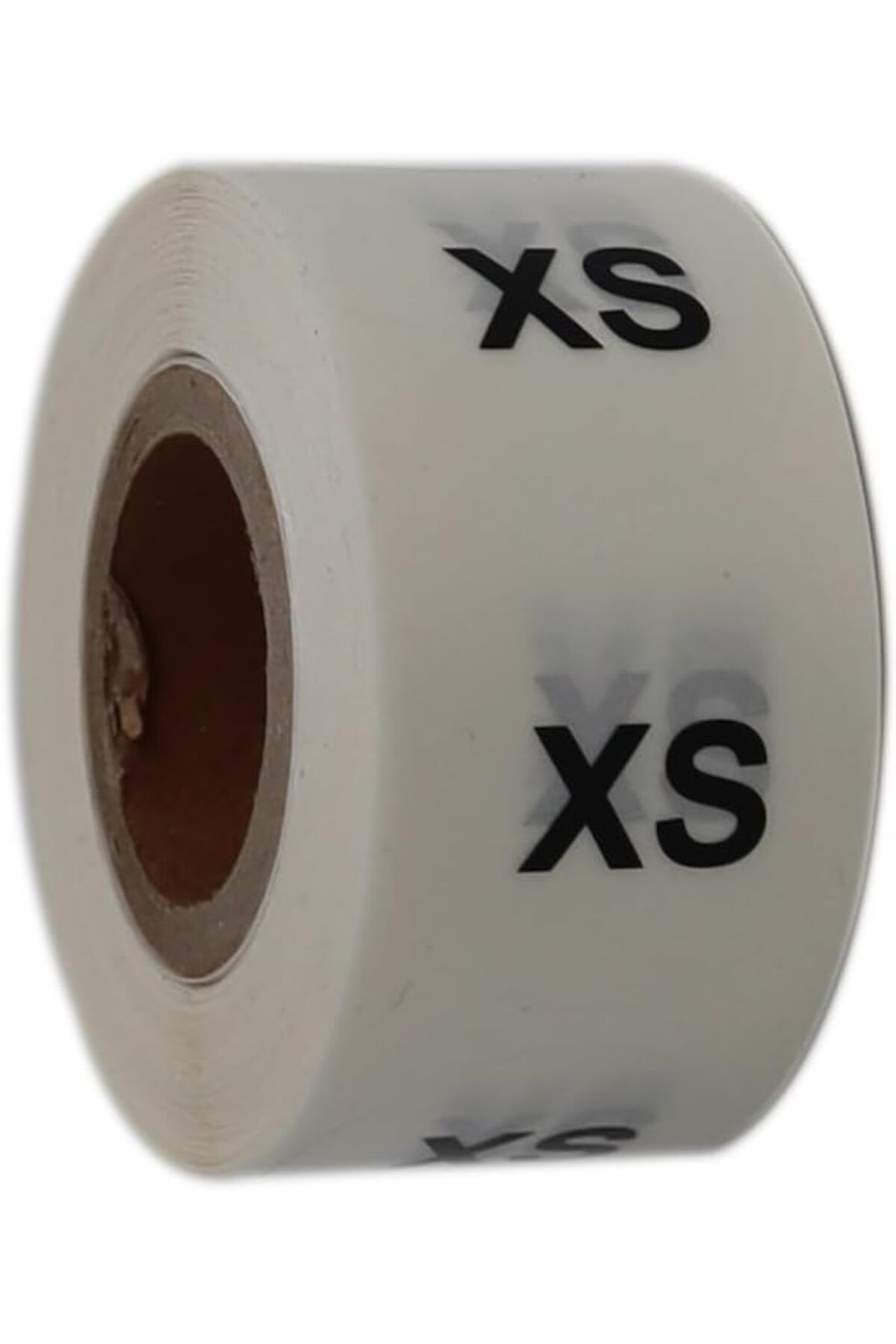 STOREMAX lbstorex etiketler , hazır al hızlı al PP Şeffaf Beden(Size) Etiketi 25mm X 25mm Çap Ruloda 500