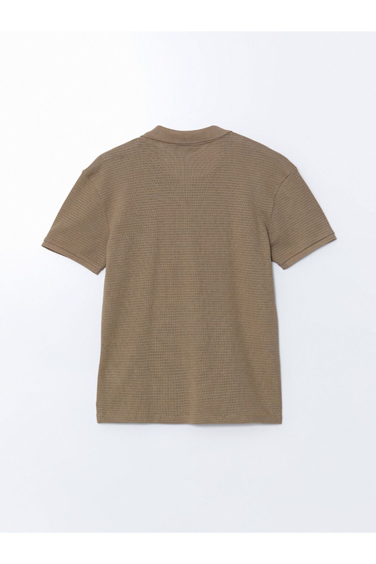 LC Waikiki-Koszulka męska LCW Vision Polo Collar z krótkim rękawem i czesaną bawełną 6