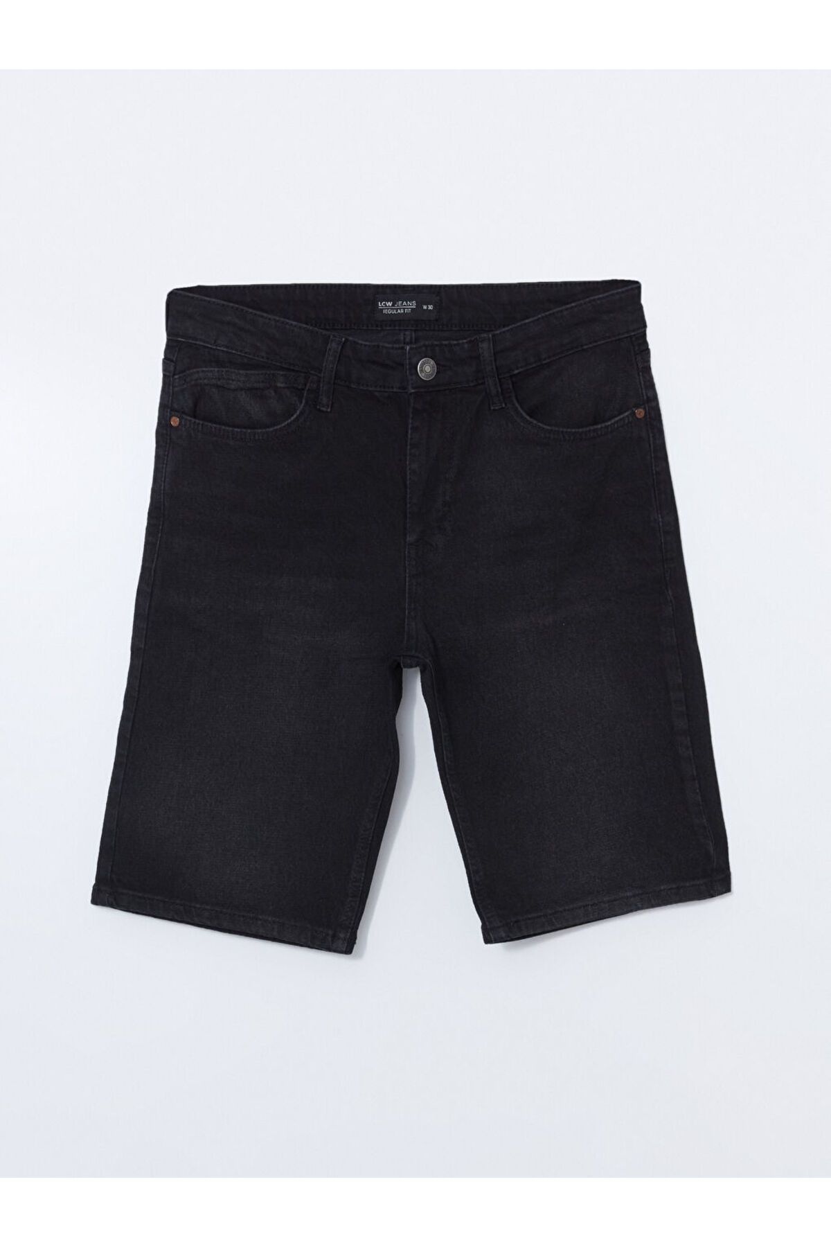 LC Waikiki-Create Your Style from Uzg Store |   Standard Fit Men's Jean Shorts 1