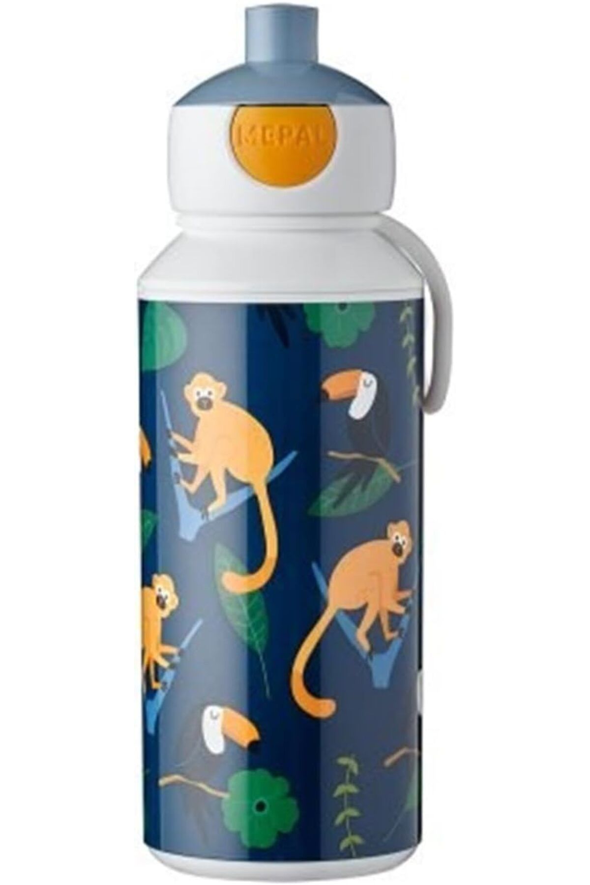 STOREMAX ysstorex Pop-up Campus içecek şişesi, 400 ml, Jungle, Mepal, Yeşil (Jungle) StarColxlection 6551