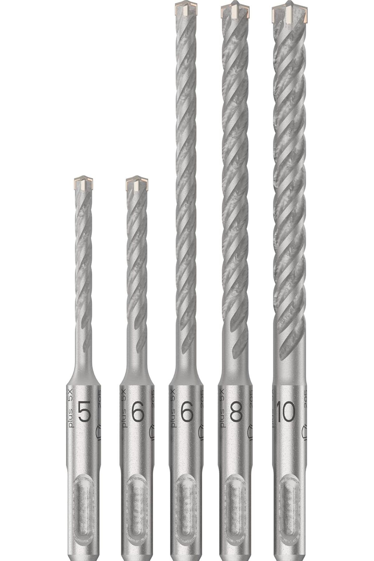 STOREMAX buxystorem Professional Accessories Sds Plus-5 x: Set 5 Uds: 5, 6, 6, 8, 10 (5) trendymx 999662