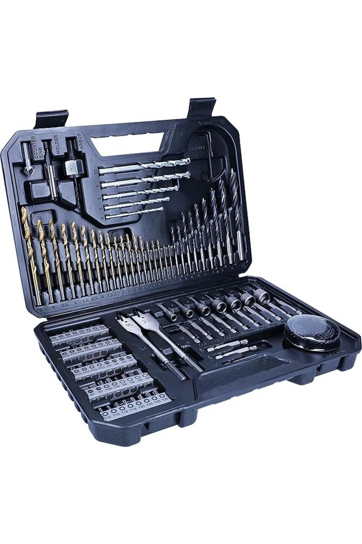 STOREMAX buxystorem Professional Accessories 2607017367 Matkap Seti Dahil V-Line Titanium 103-Parça trendymx