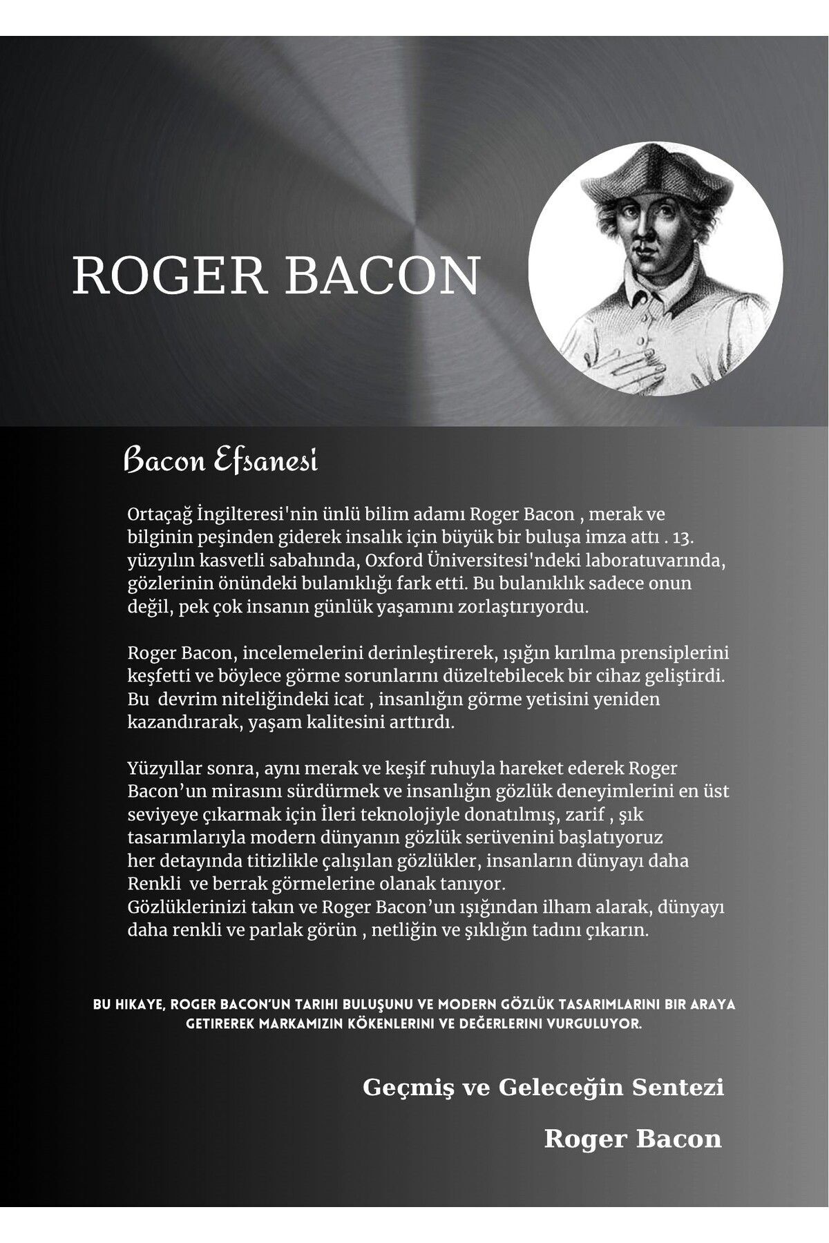 Roger Bacon  Tomy Model Erkek Güneş Gözlük Ultra Uv400 Cam - Görsel 7