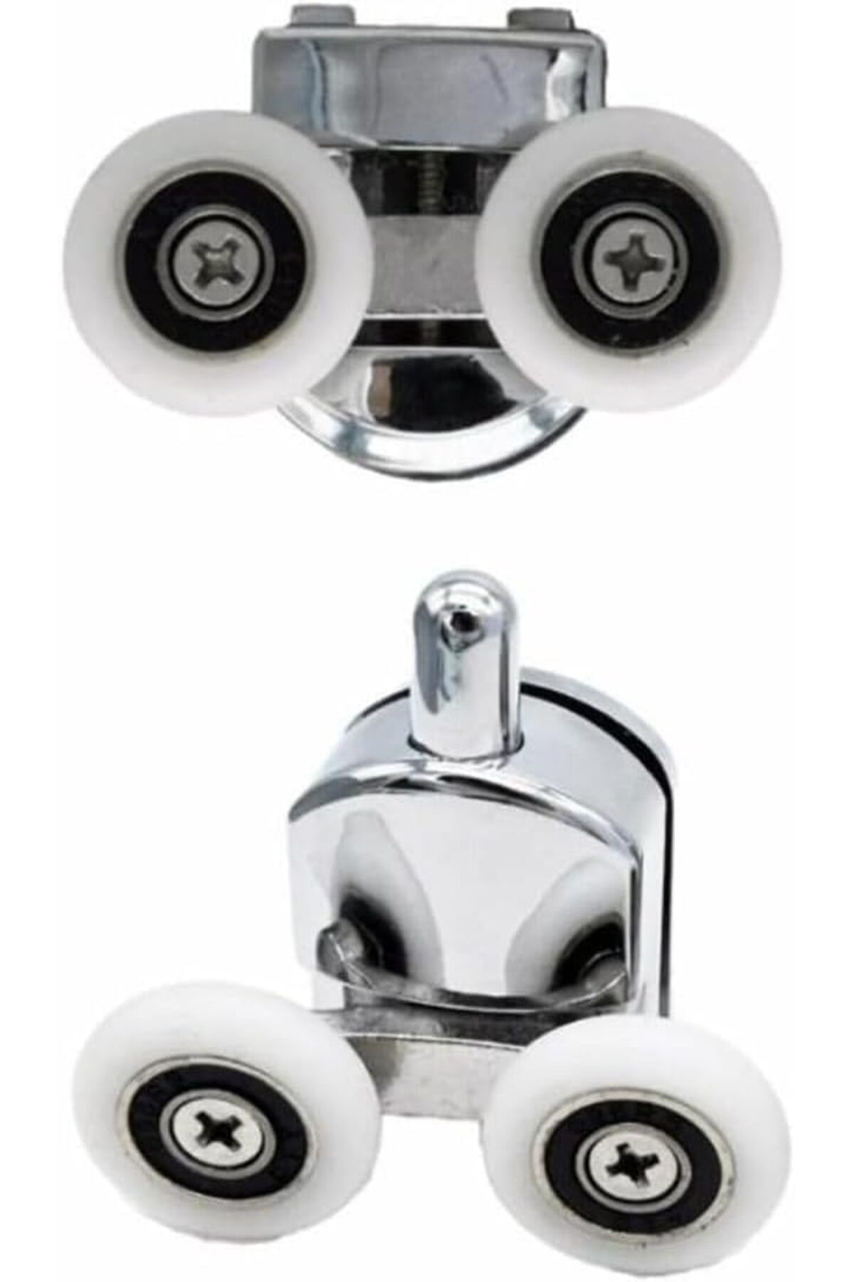 STOREMAX sellbuystore Tekerlek Duşakabin Tekerleği Alt Cam Rulman Krom Teker 23 Mm 1053513