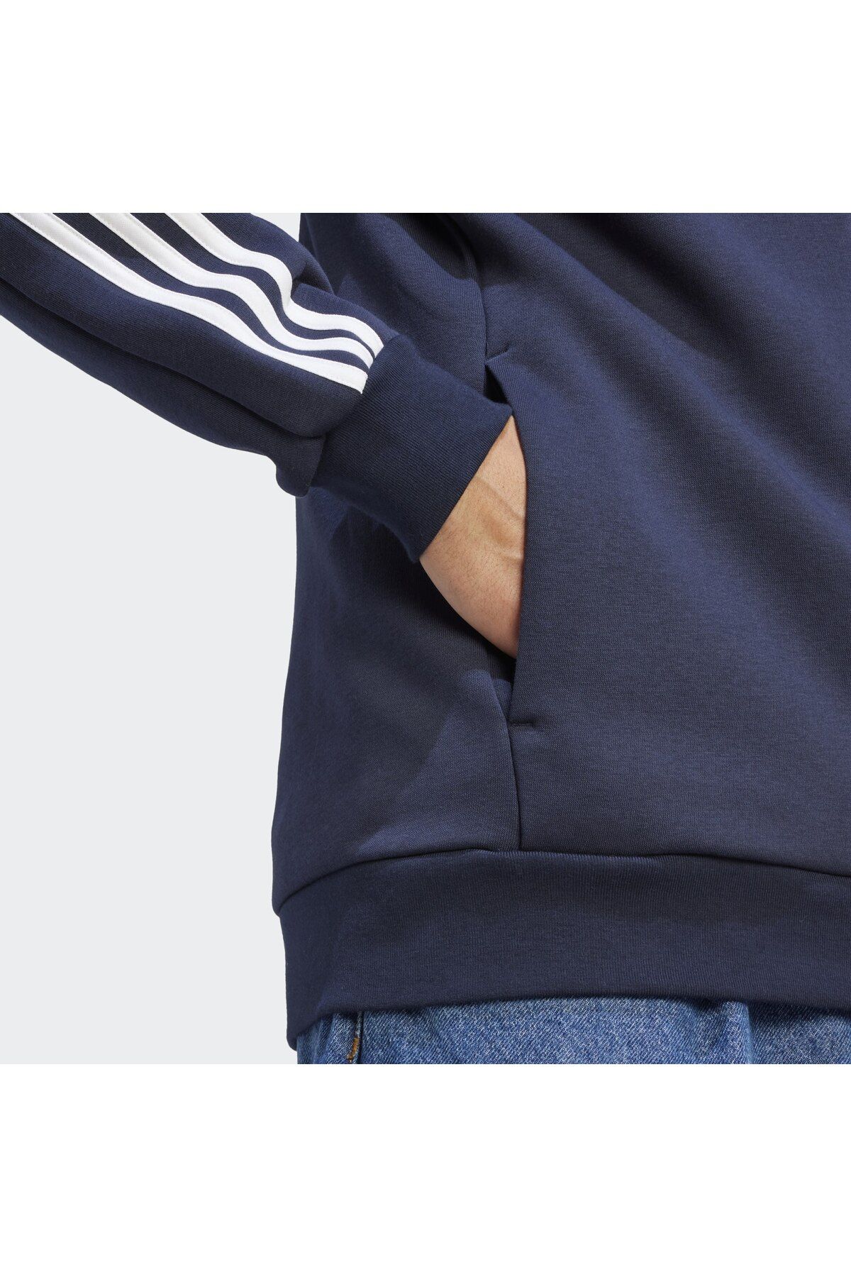 adidas-Fleecová mikina Essentials se 3 proužky na zip 6