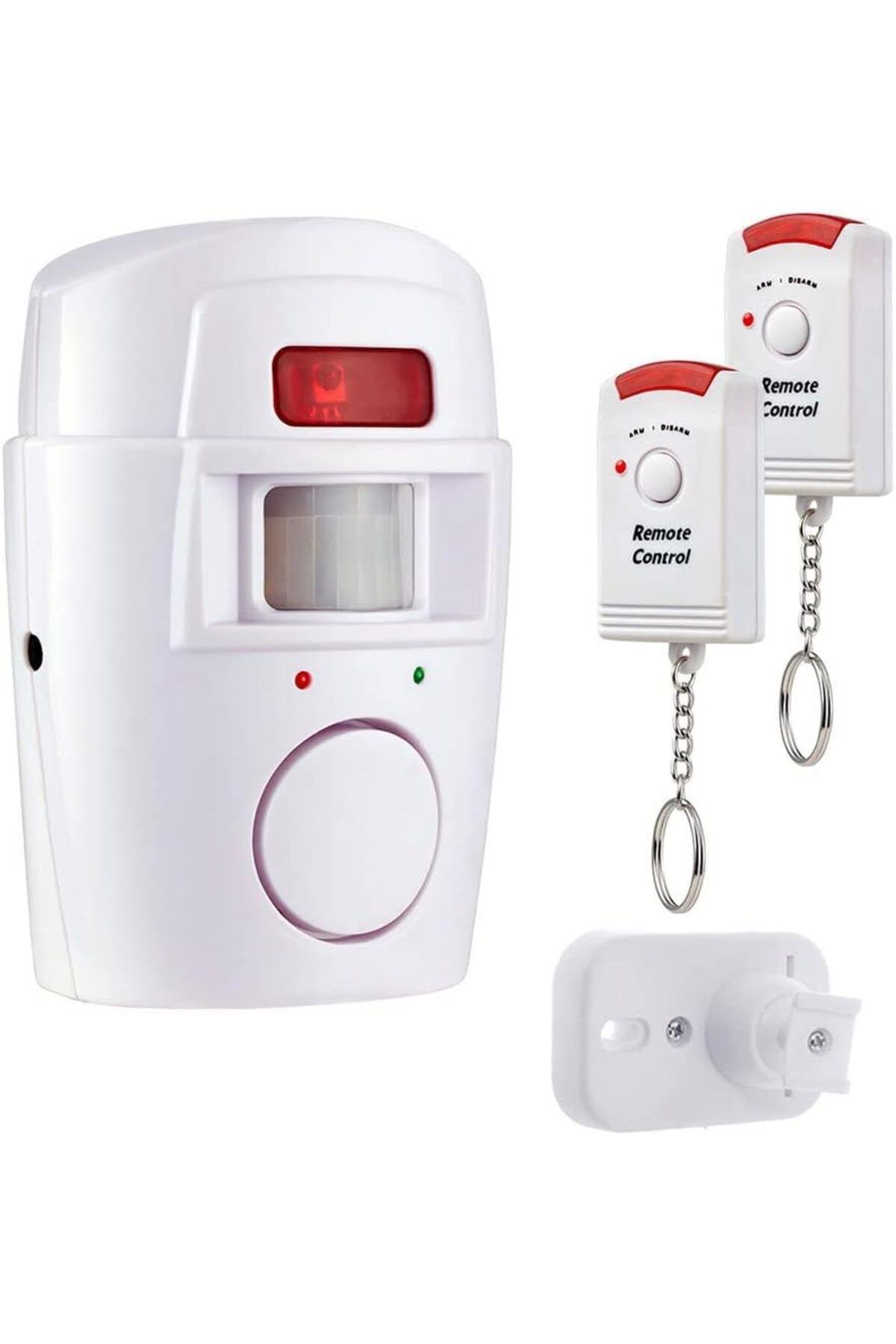 MCreative gkShopcr LR-NG300 Kablosuz Hareket Dedektörlü Ev Alarm Sistemi, Kumandalı Hırsız Alarm Sistemi,