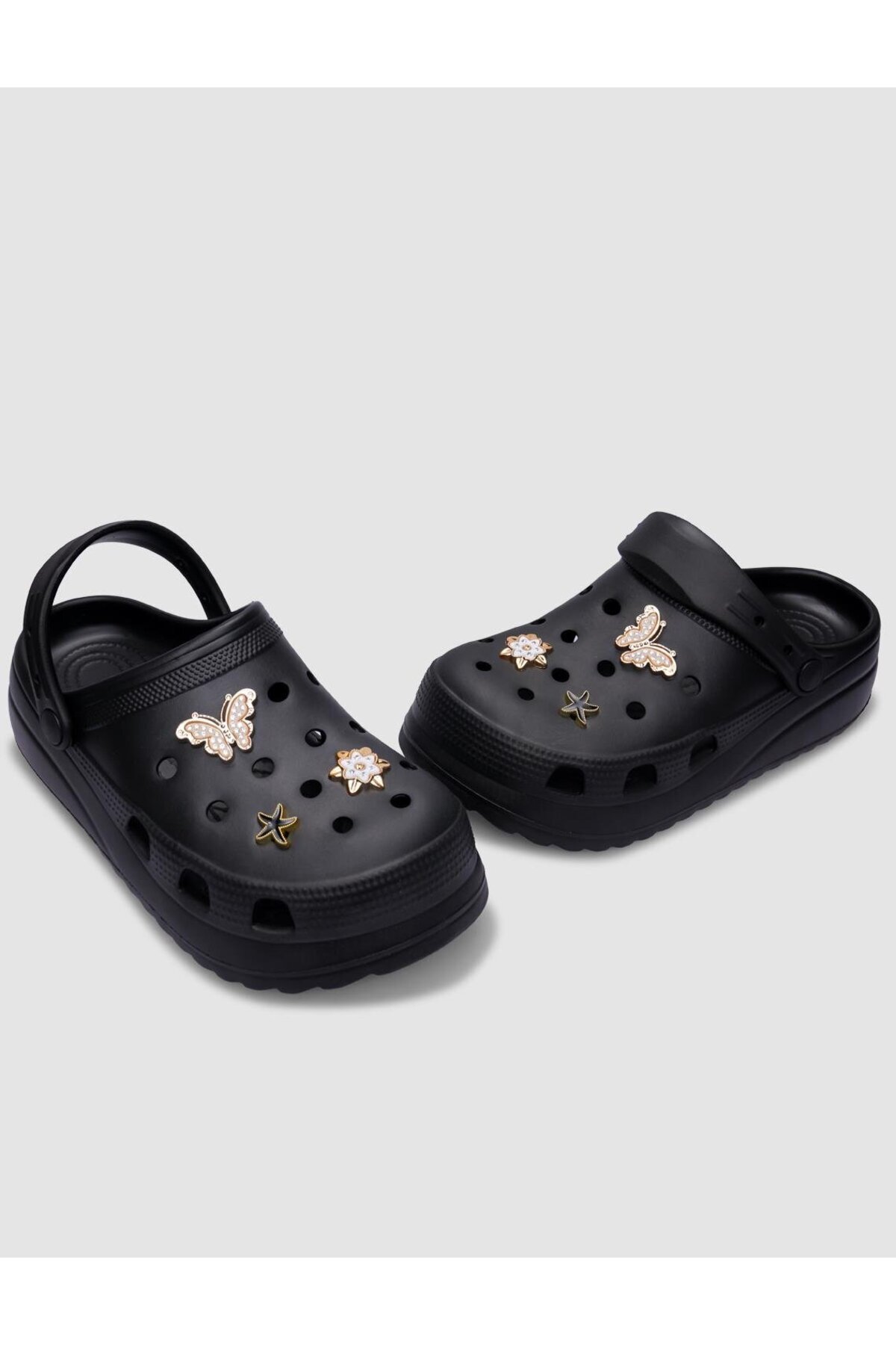 Cabani-Snx Black Stone Detailed Women's Eva Slippers 4