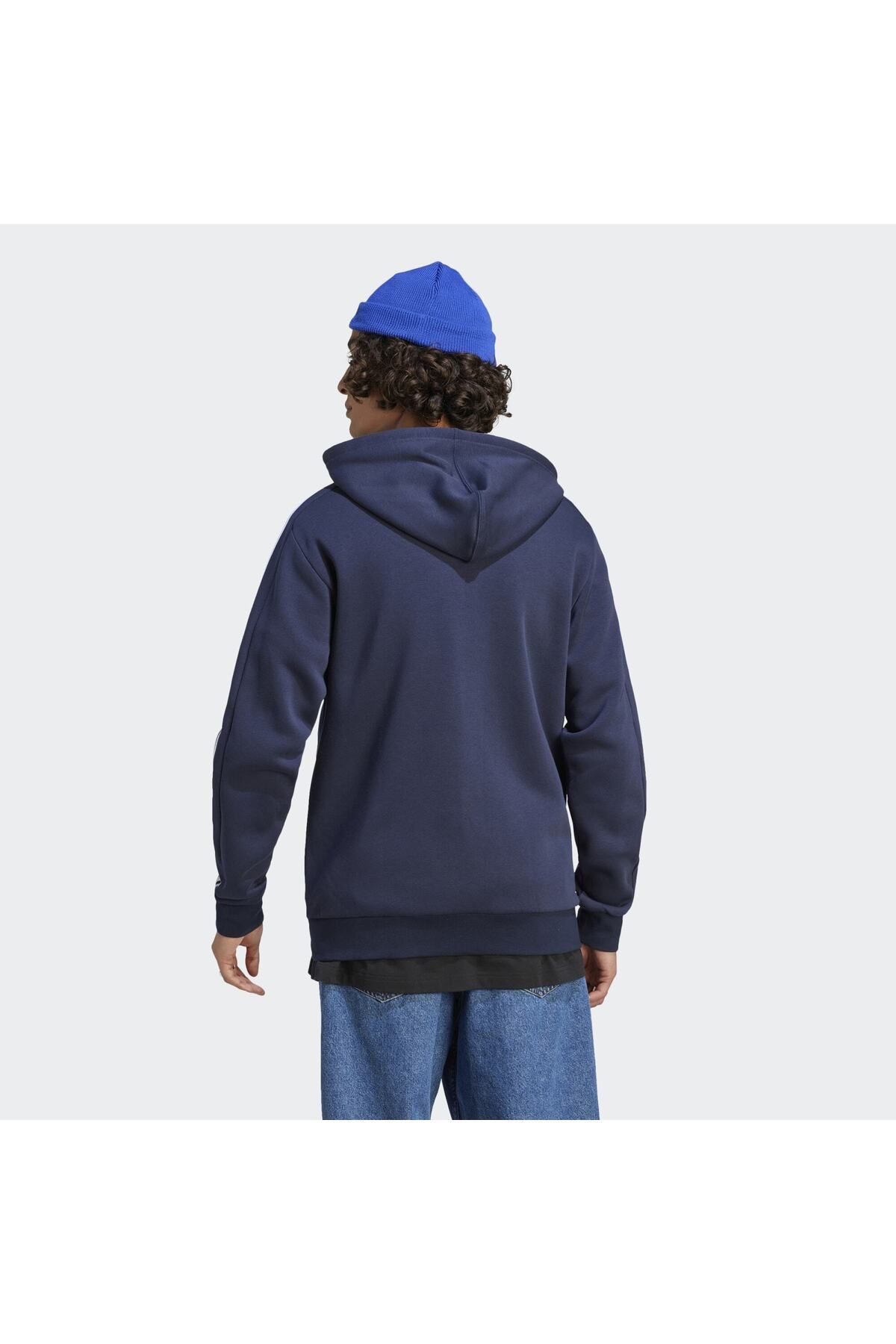 adidas-Fleecová mikina Essentials se 3 proužky na zip 2