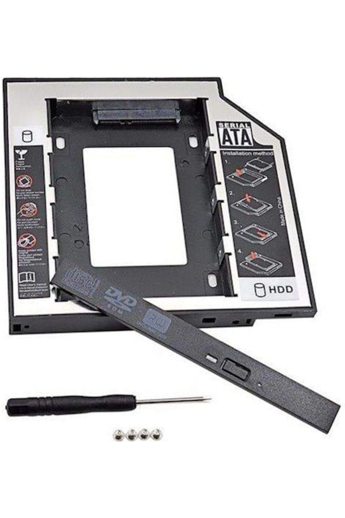 STOREMAX lbstorex Al-4717 12.7 mm SATA HDD Harddisk Caddy Kızak Kutu Laptop SSD Notebook Ikinci HDD Takma Ne