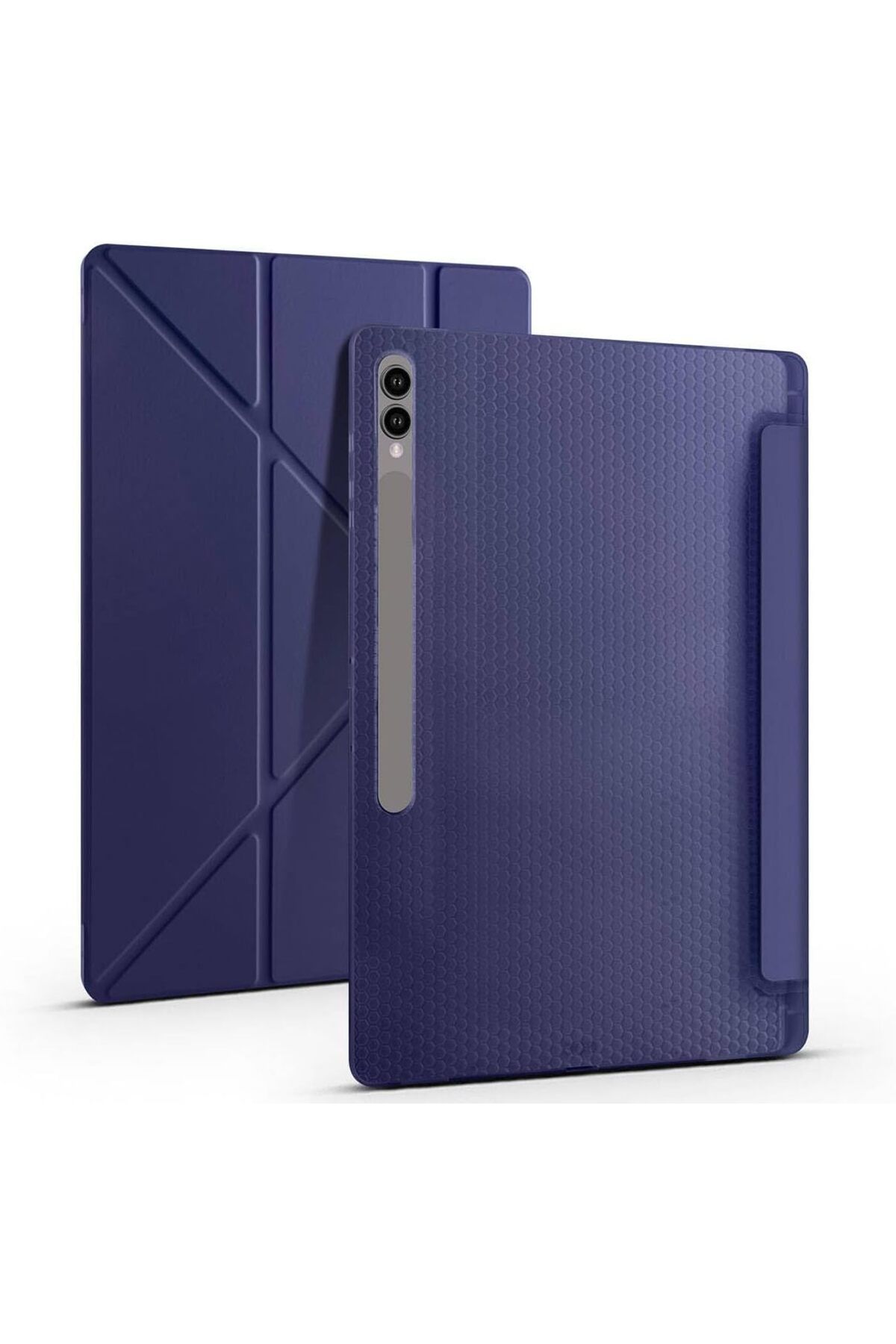 STOREMAX Galaxy Tab S9 Ultra Uyumlu Kalem Bölmeli Katlanabilir Kılıf - Tam Uyumlu