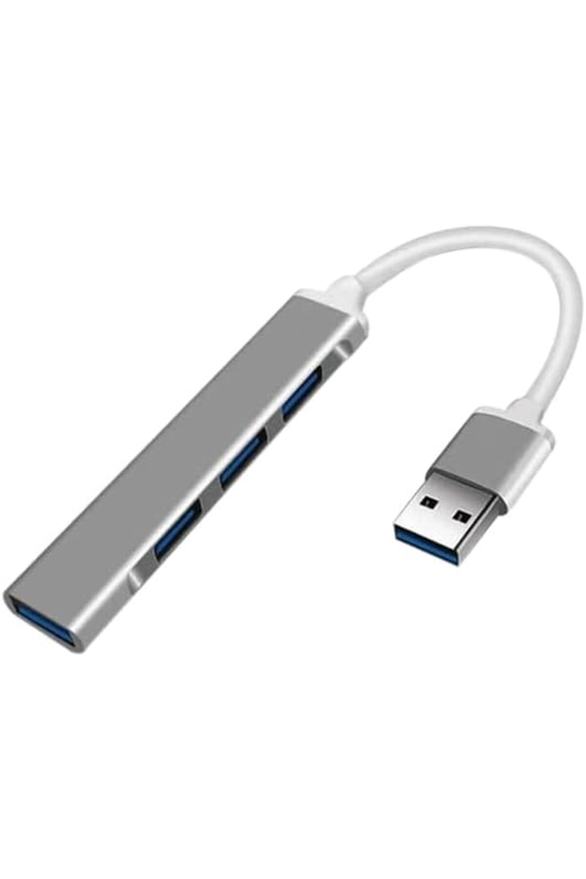 STOREMAX dlshop A-809 Macbook Uyumlu USB To 4 USB 3.0 Adaptör Çevirici, Gri star 990396