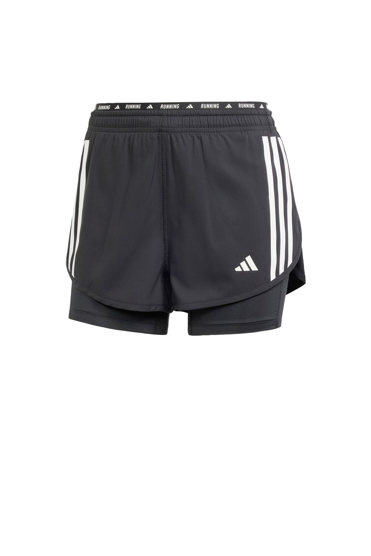 adidas-Own the Run 3-Stripes 2-in-1 Shorts 7