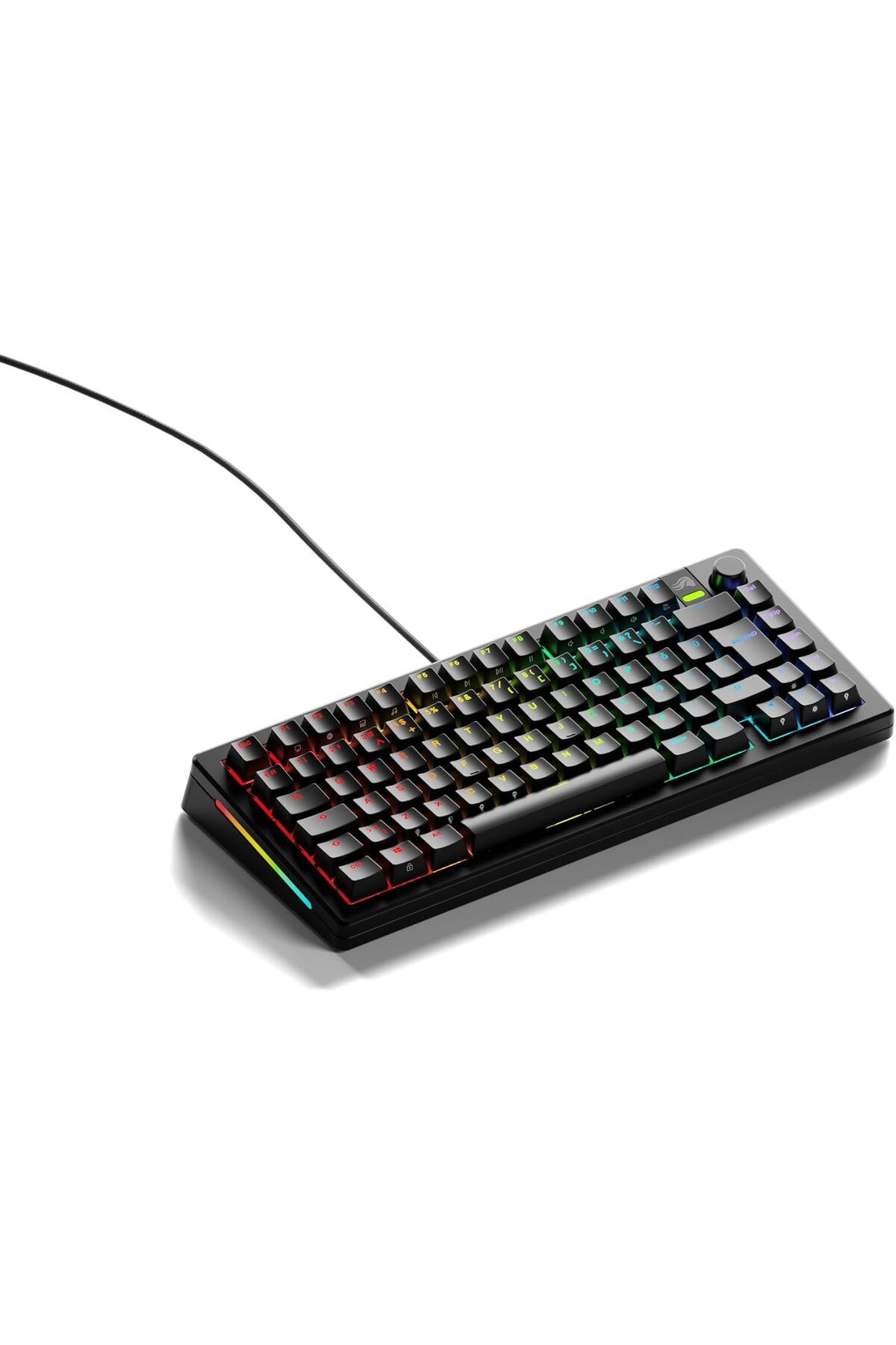 STOREMAX bystoreby GMMK 3 Mekanik Gaming Türkçe Klavye,%75 TKL, Modüler Conta Sistemi, Çift Baskı PBT Tu