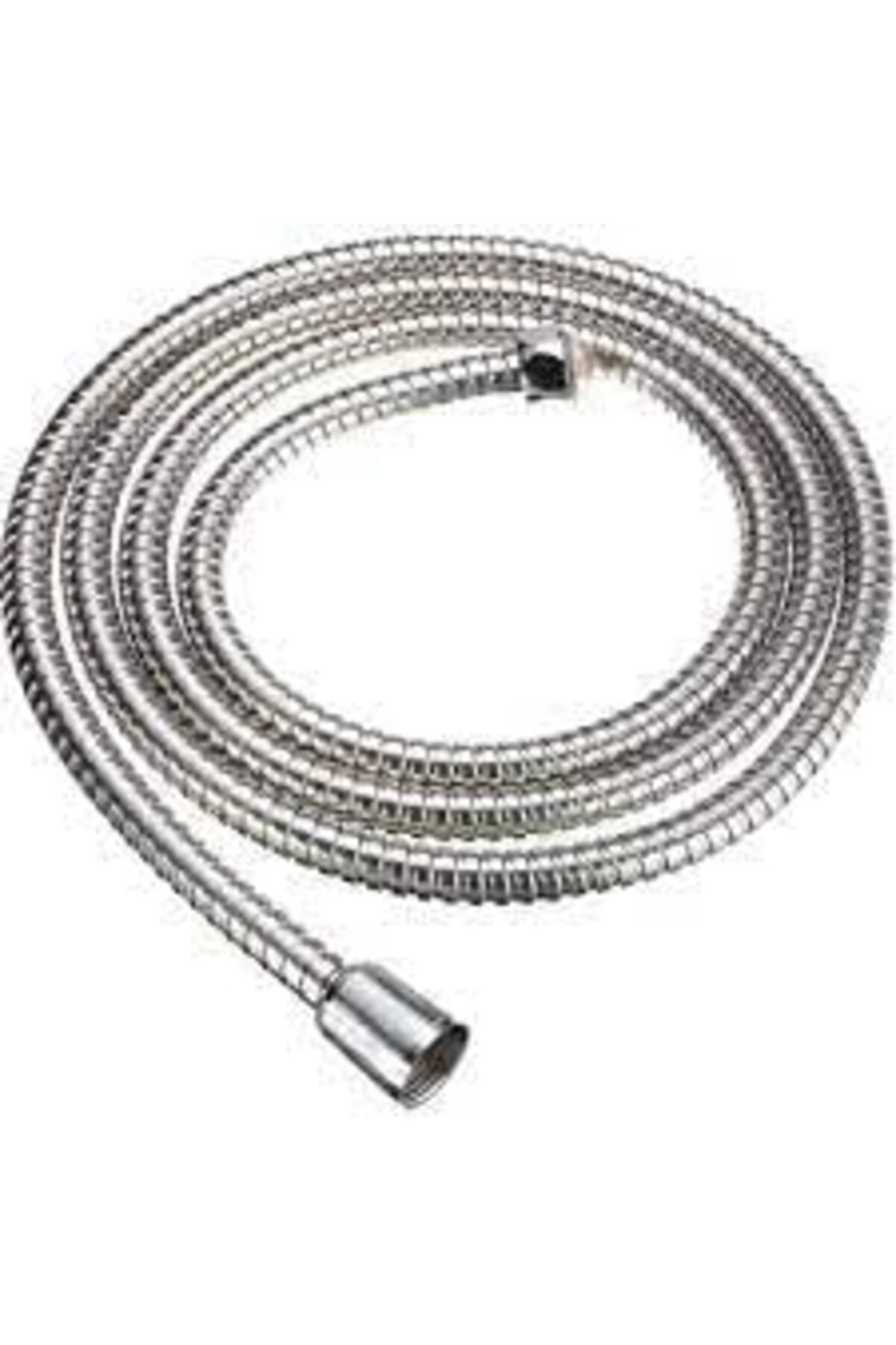 STOREMAX jvnnastore BUZZ 175 CM Universal AKalite Duş Hortumu Krom Duş Spirali 175cm - Tüm Duş Başlıkla