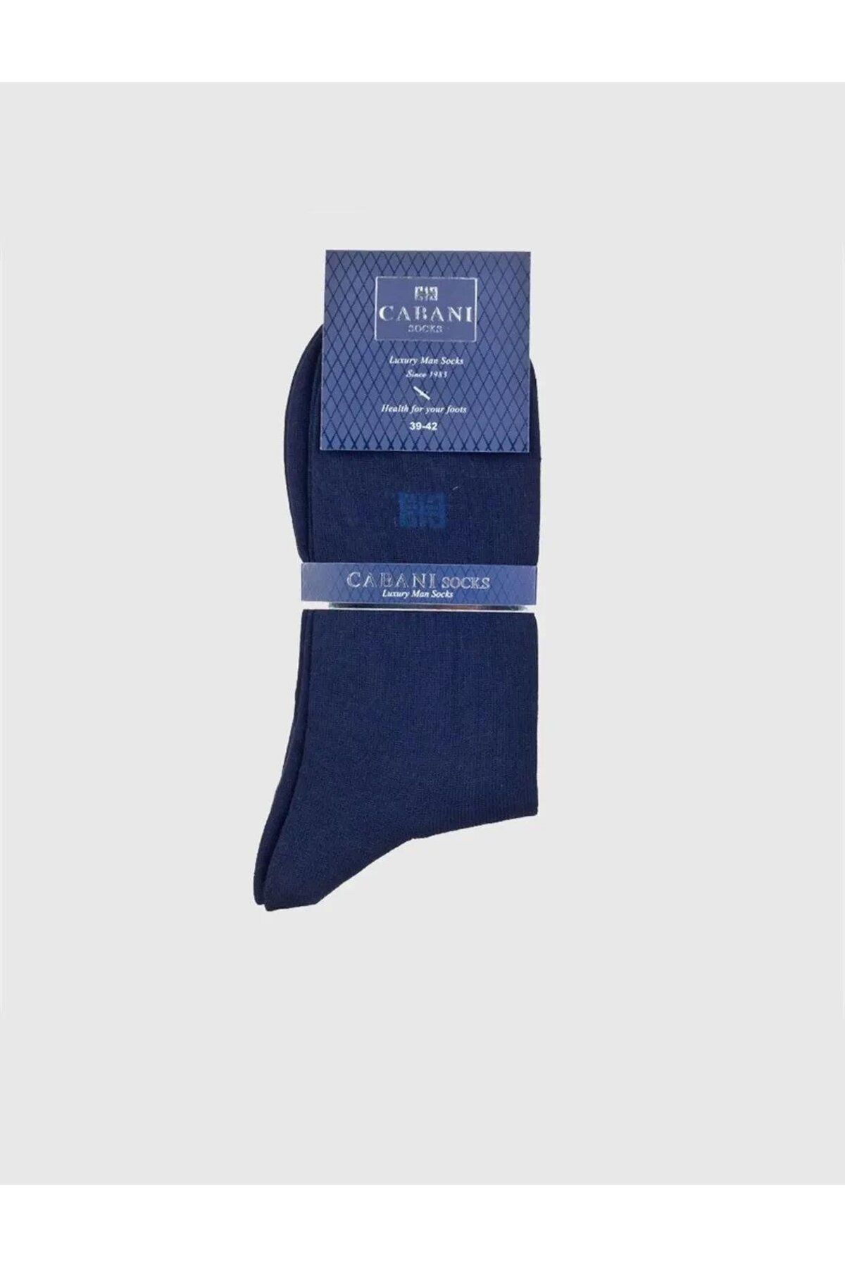 Cabani-Men's Navy Blue Socks 5