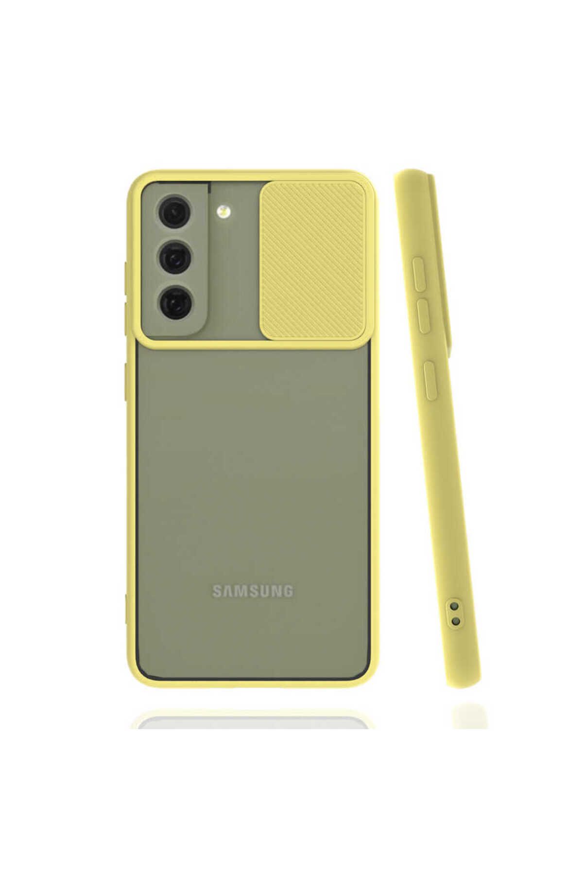 gaappy Nelsi Serisi Samsung Galaxy S22 Plus Sarı Kapak