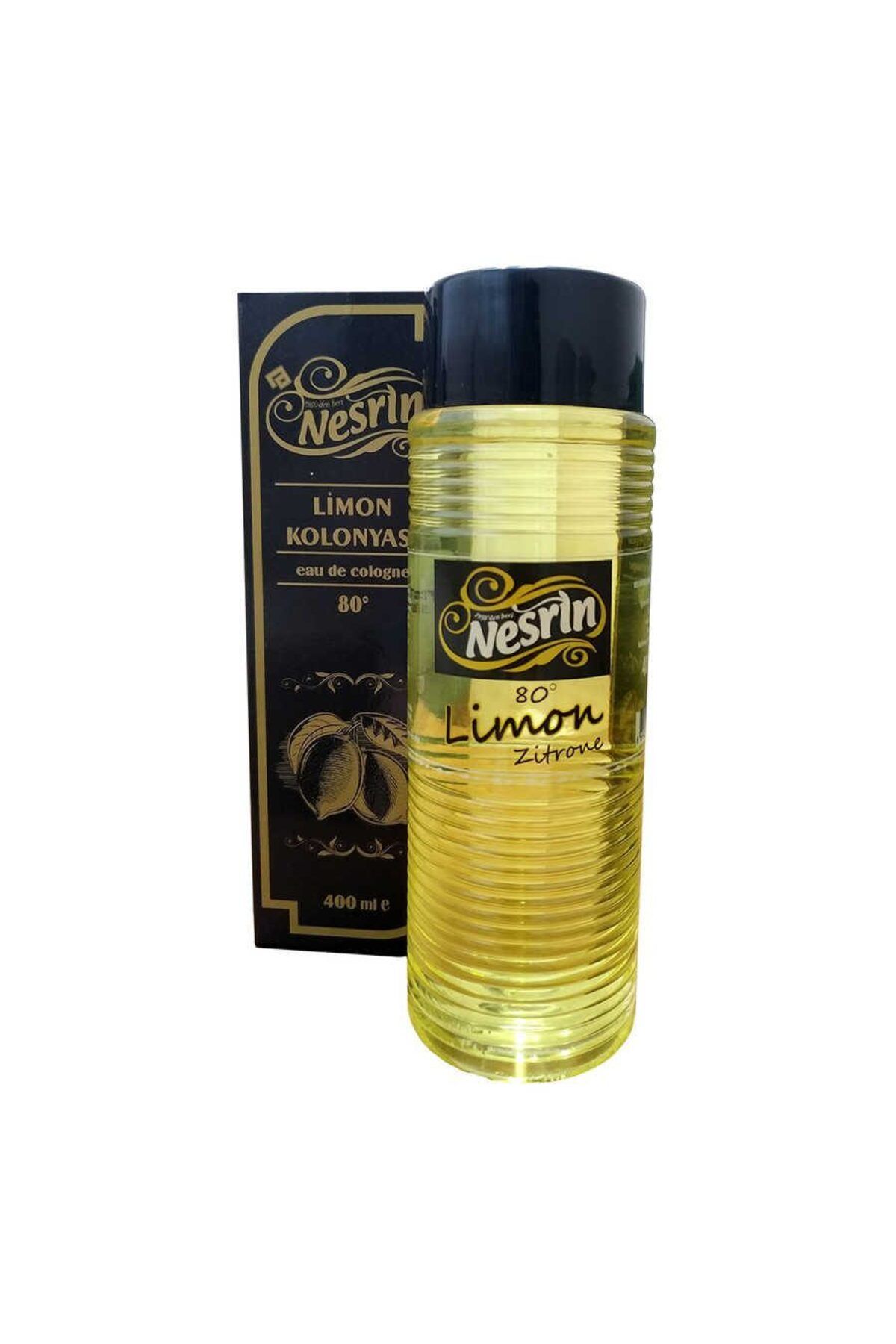 KTYRA52 Limon Kolonyası 80 Derece Pet Şişe Kutulu 400 ML - Eau De Cologne