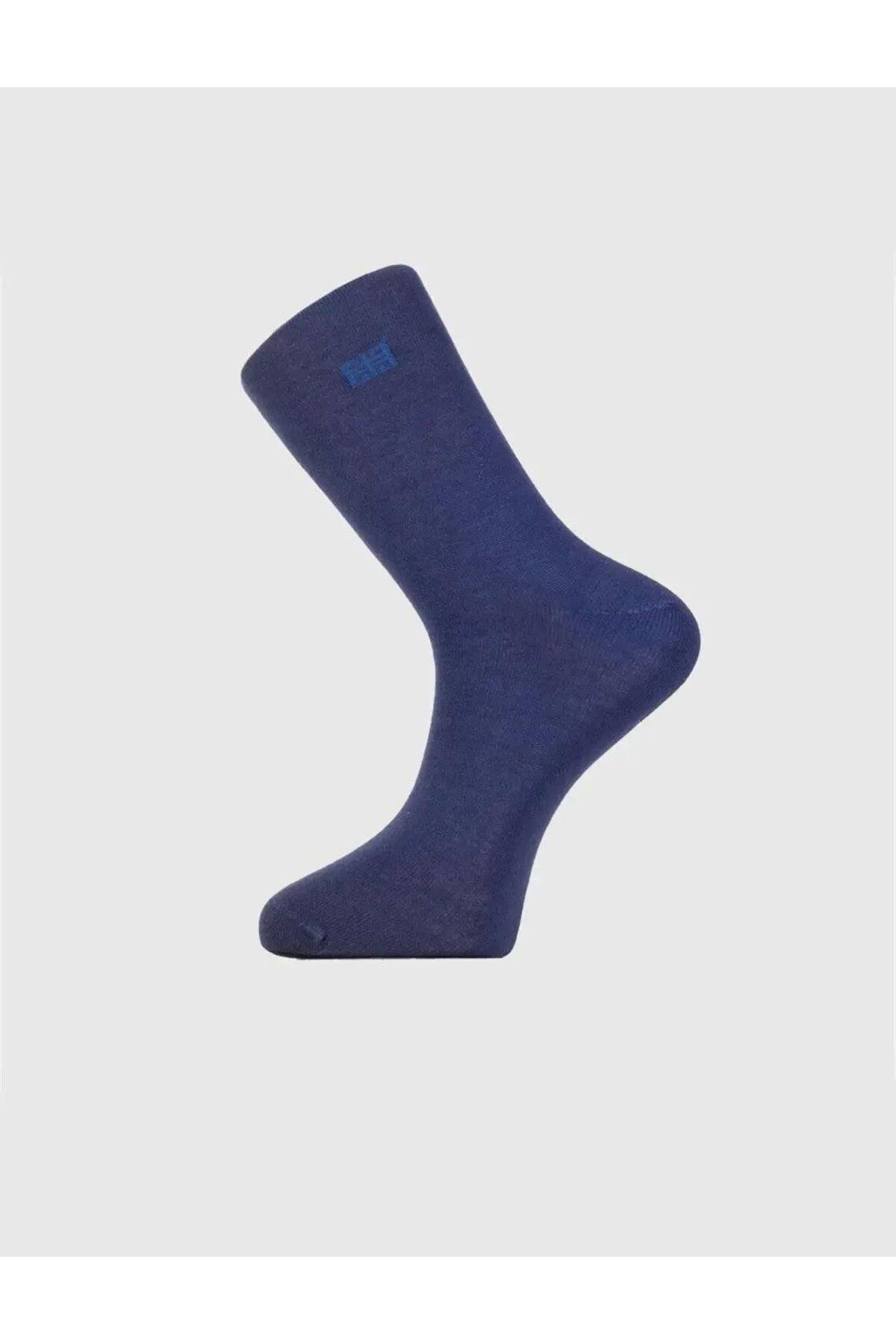 Cabani-Men's Navy Blue Socks 1